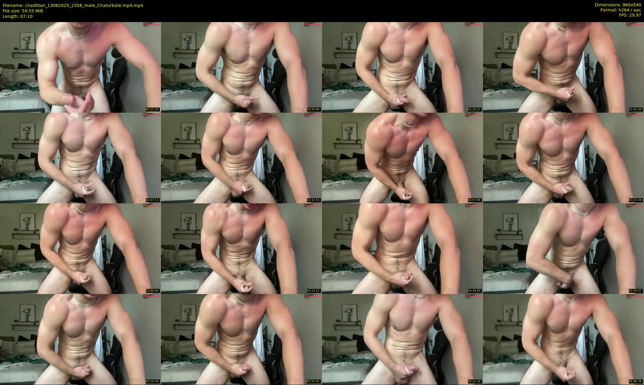 chadtitan — 8 minute Chaturbate male cam show recording, 480p, Jun 13, 2025
