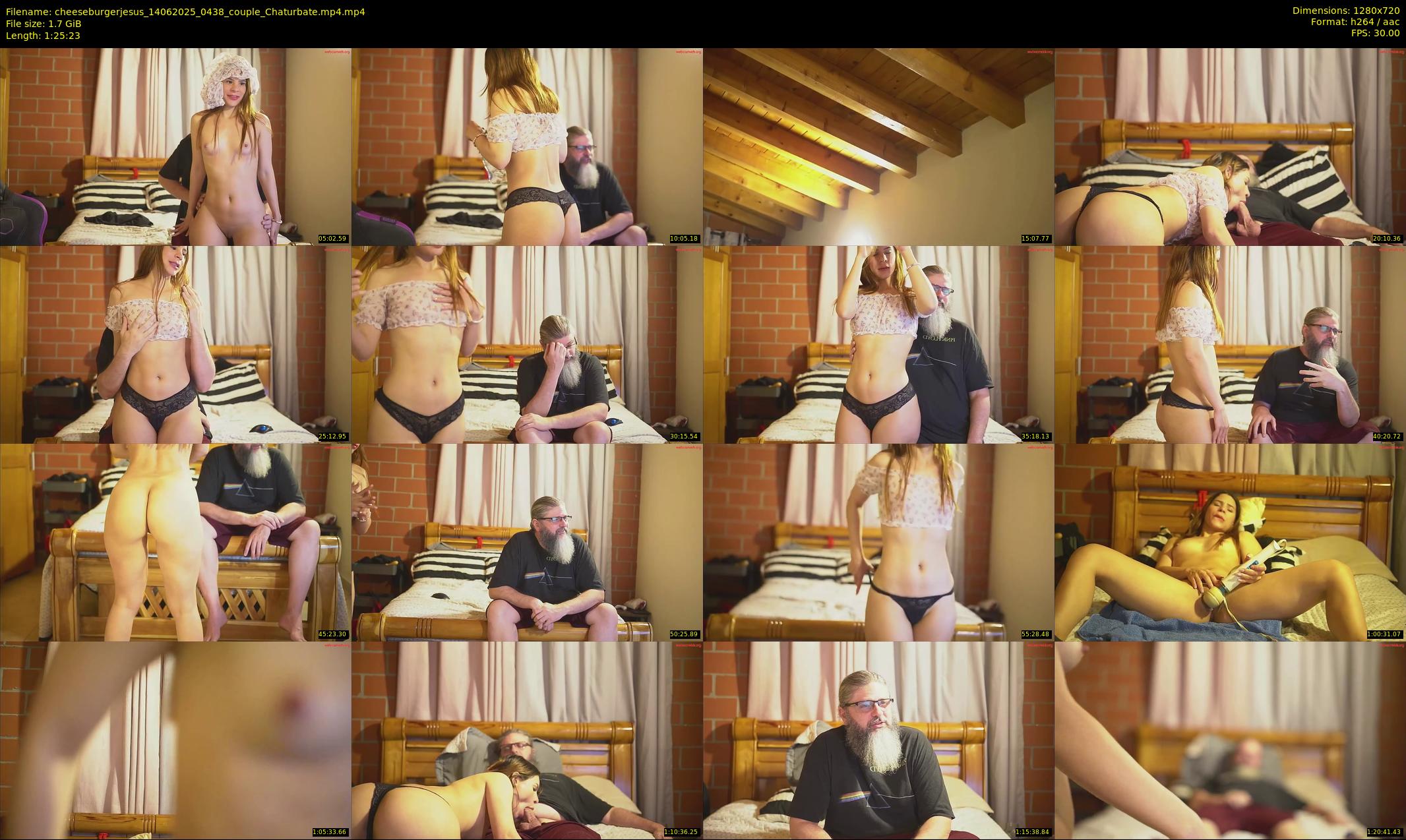cheeseburgerjesus — 86 minute Chaturbate couple cam show recording, 720p, Jun 14, 2025
