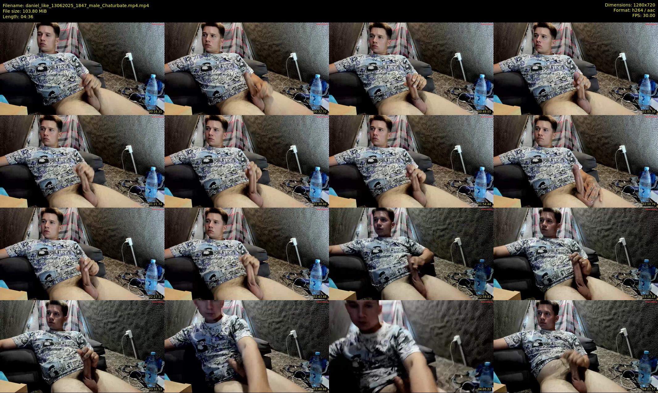 daniel_like — 5 minute Chaturbate male cam show recording, 720p, Jun 13, 2025