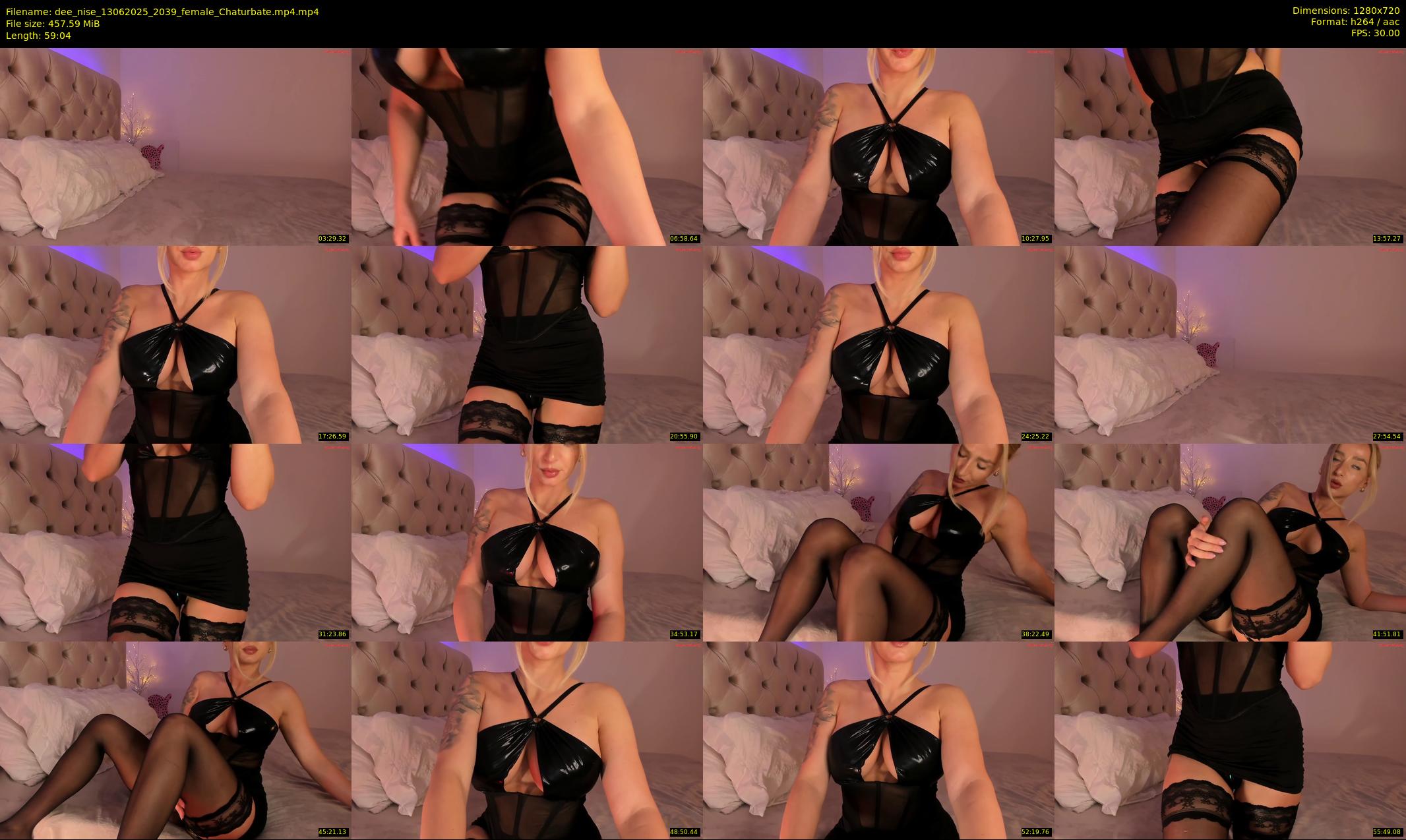 dee_nise — 60 minute Chaturbate female cam show recording, 720p, Jun 13, 2025