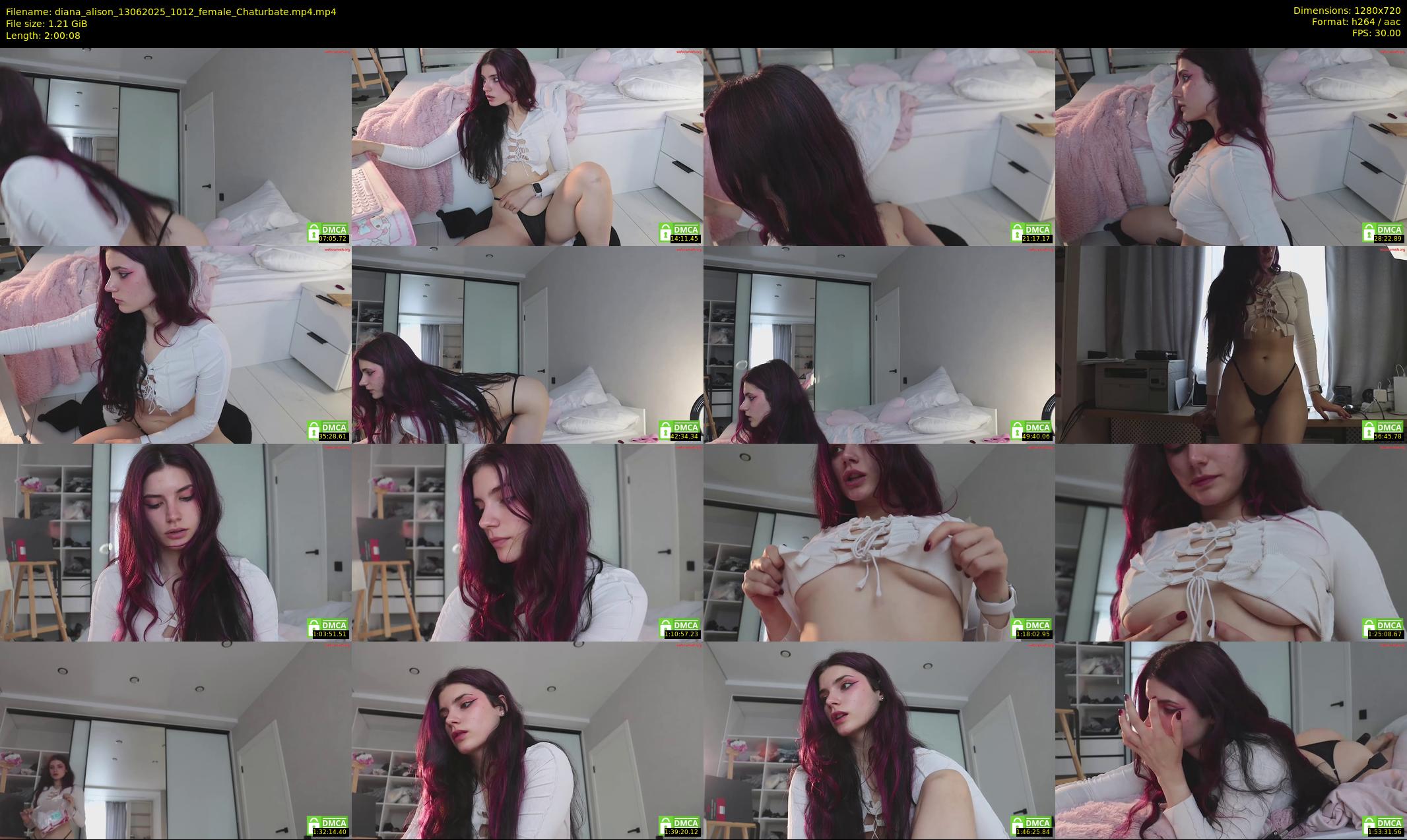 diana_alison — 121 minute Chaturbate female cam show recording, 720p, Jun 13, 2025
