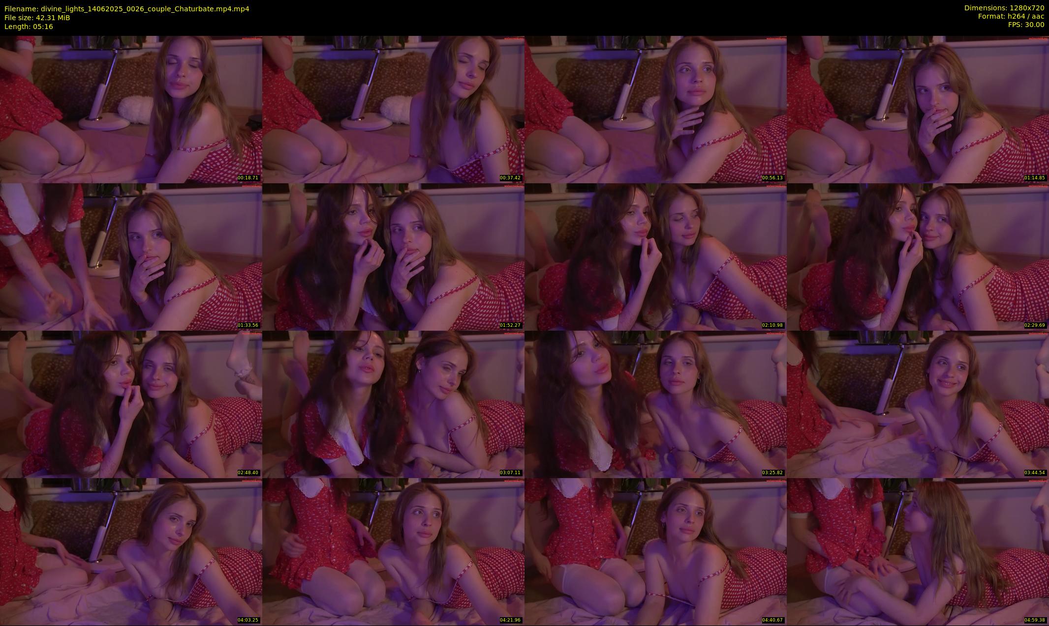 divine_lights — 6 minute Chaturbate couple cam show recording, 720p, Jun 14, 2025