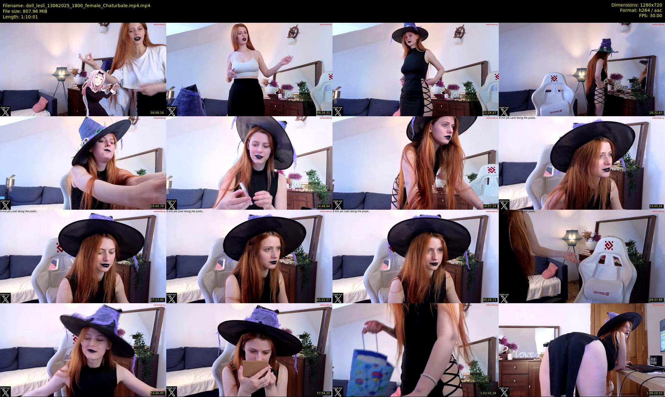 doll_lesli — 71 minute Chaturbate female cam show recording, 720p, Jun 13, 2025