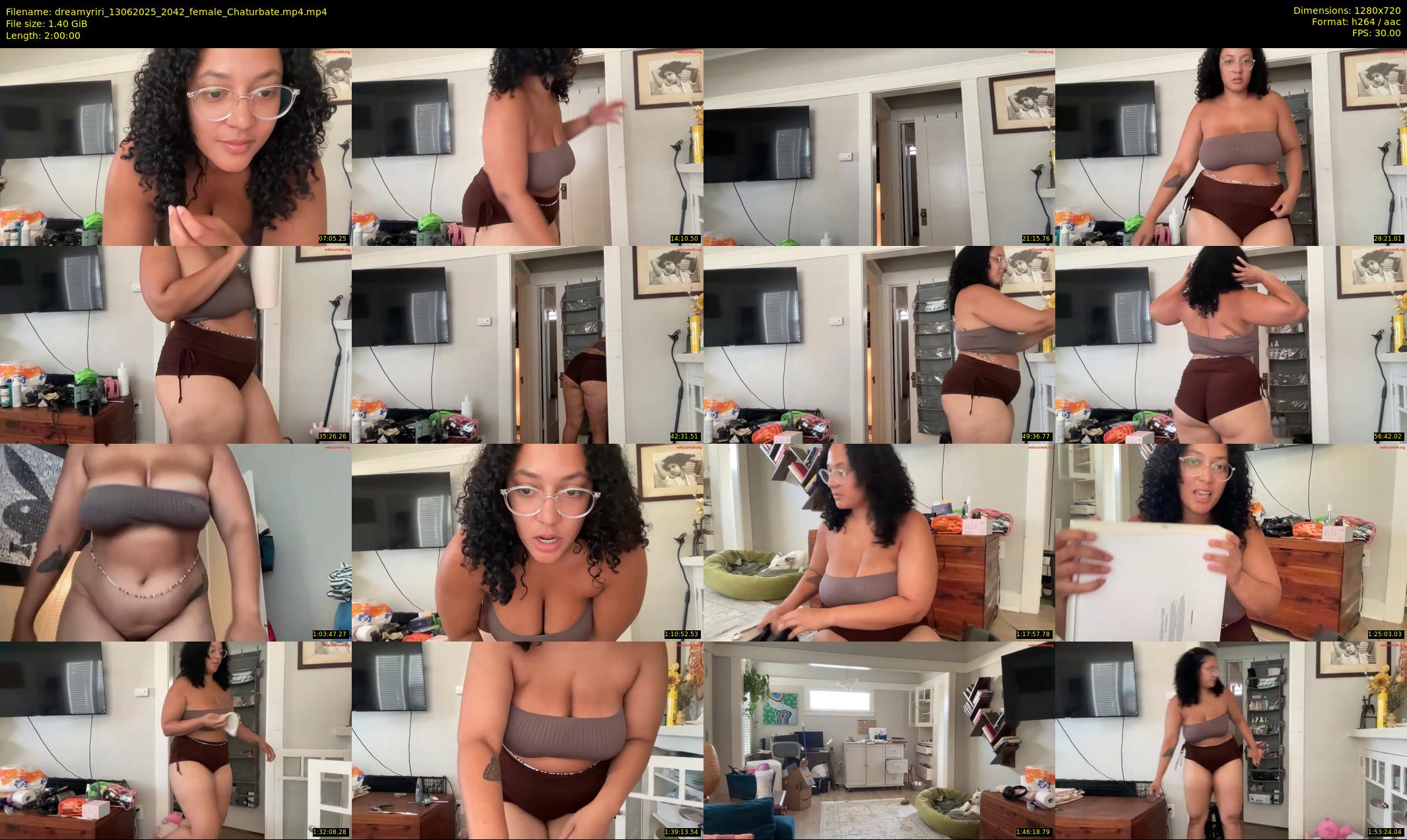 dreamyriri — 120 minute Chaturbate female cam show recording, 720p, Jun 13, 2025