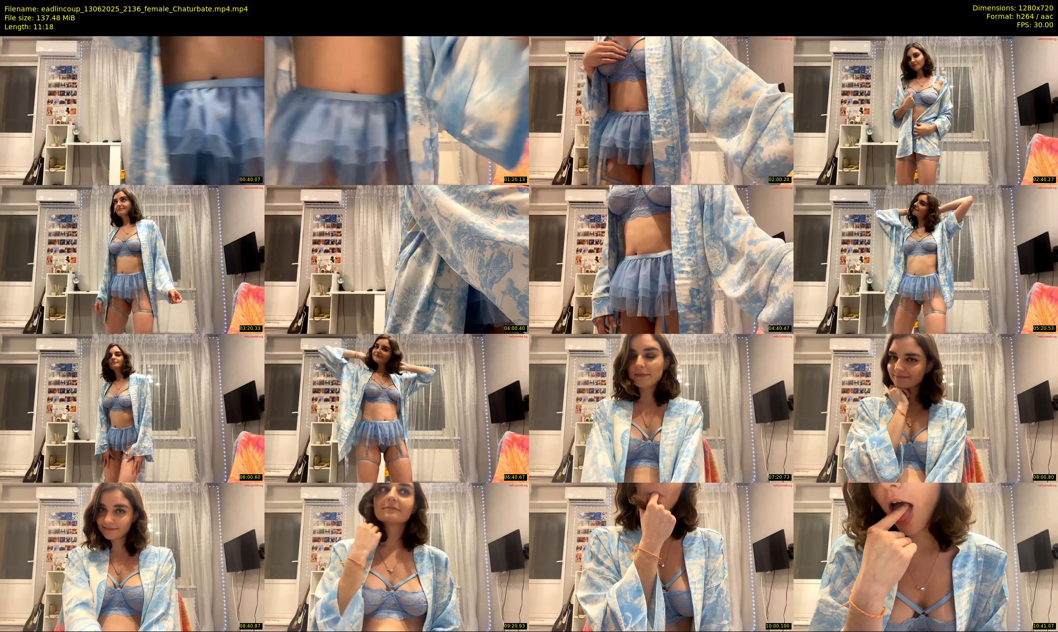 eadlincoup — 12 minute Chaturbate female cam show recording, 720p, Jun 13, 2025