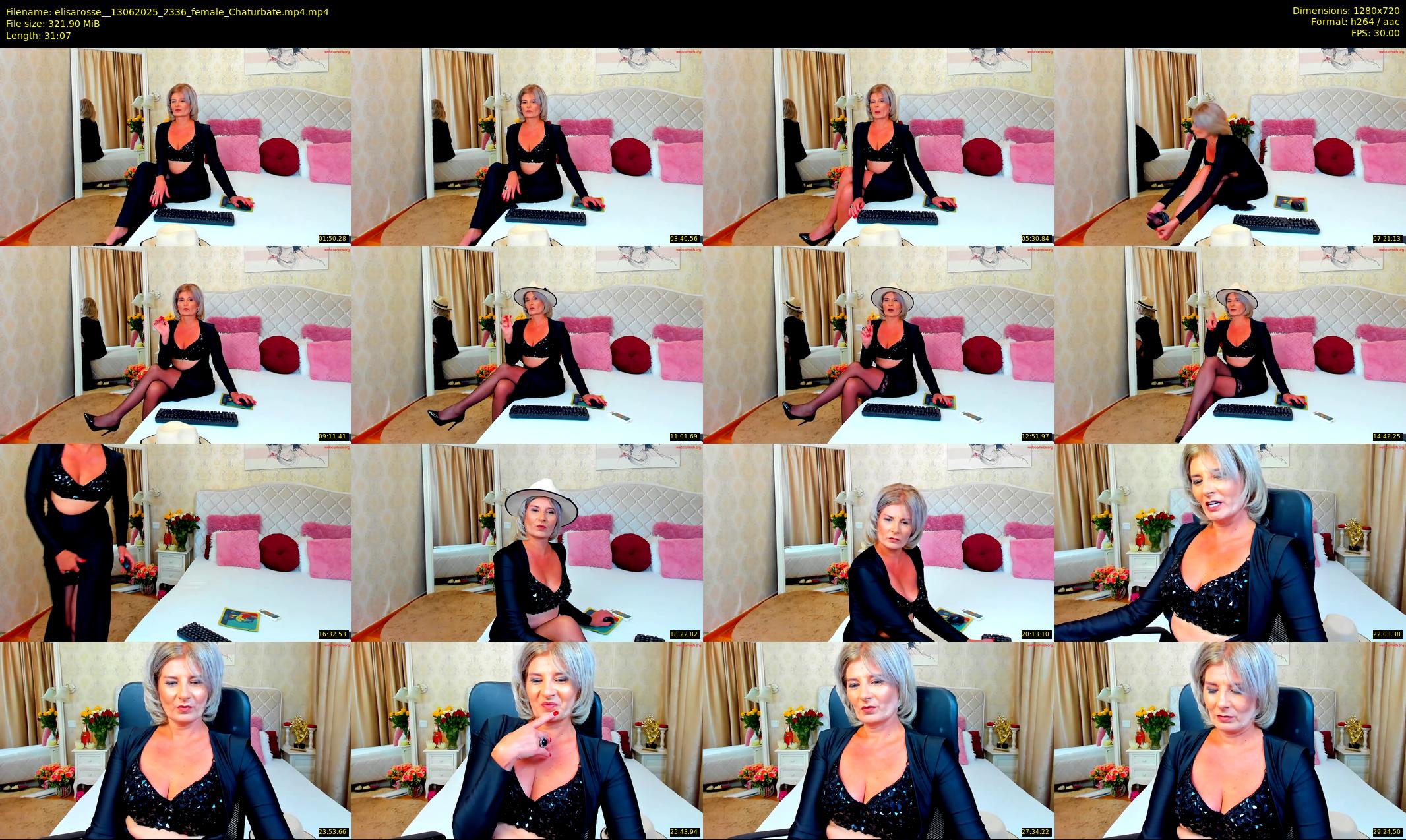 elisarosse_ — 32 minute Chaturbate female cam show recording, 720p, Jun 13, 2025