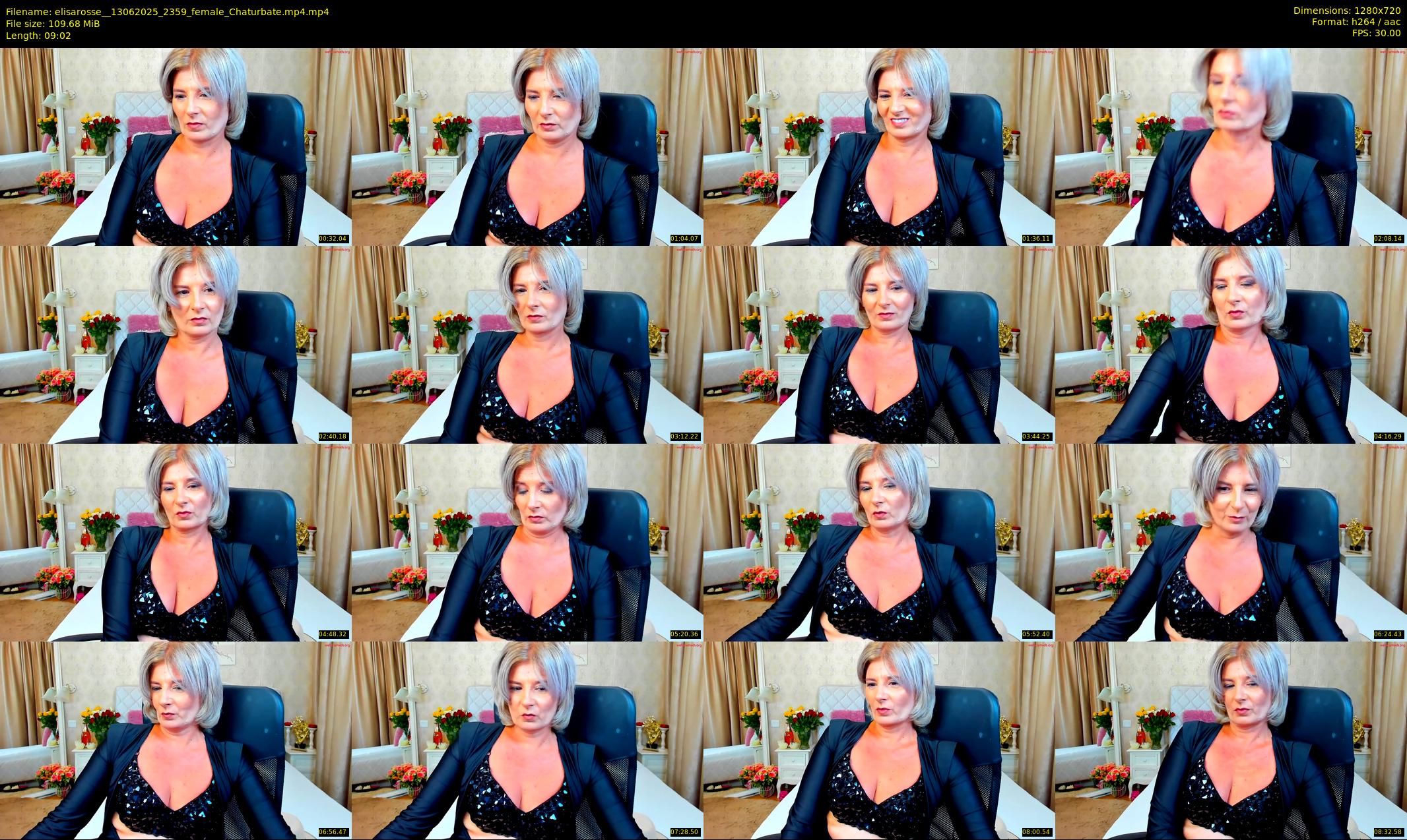 elisarosse_ — 10 minute Chaturbate female cam show recording, 720p, Jun 13, 2025