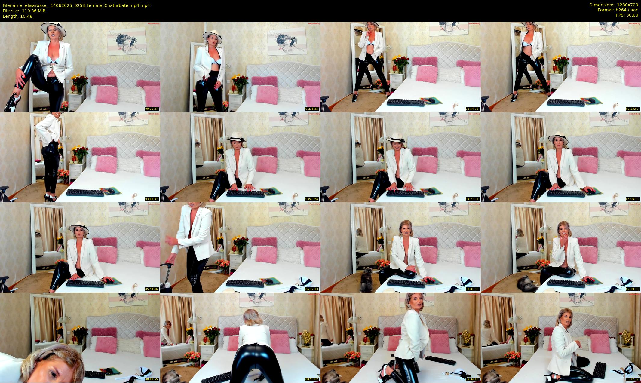 elisarosse_ — 11 minute Chaturbate female cam show recording, 720p, Jun 14, 2025