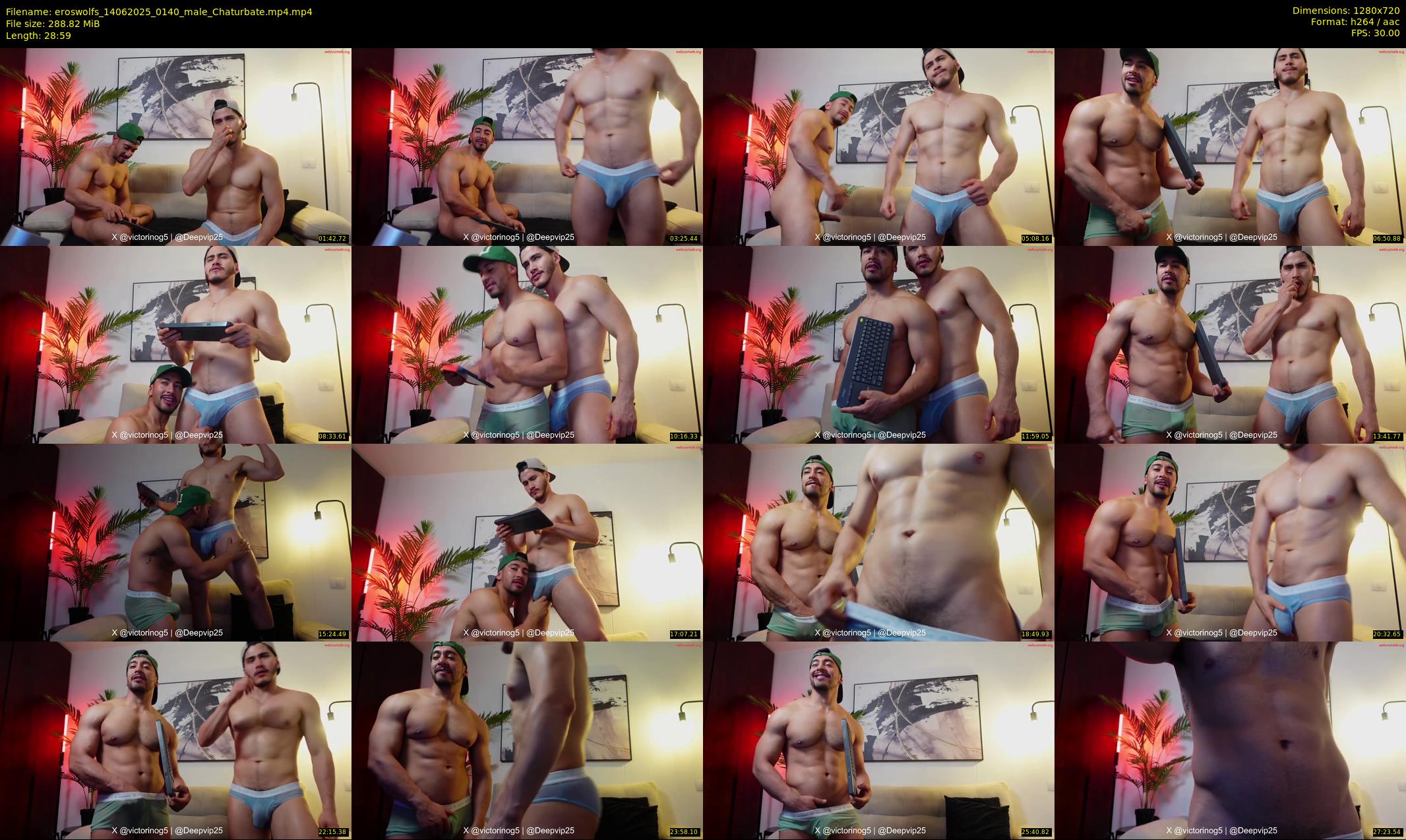 eroswolfs — 29 minute Chaturbate male cam show recording, 720p, Jun 14, 2025