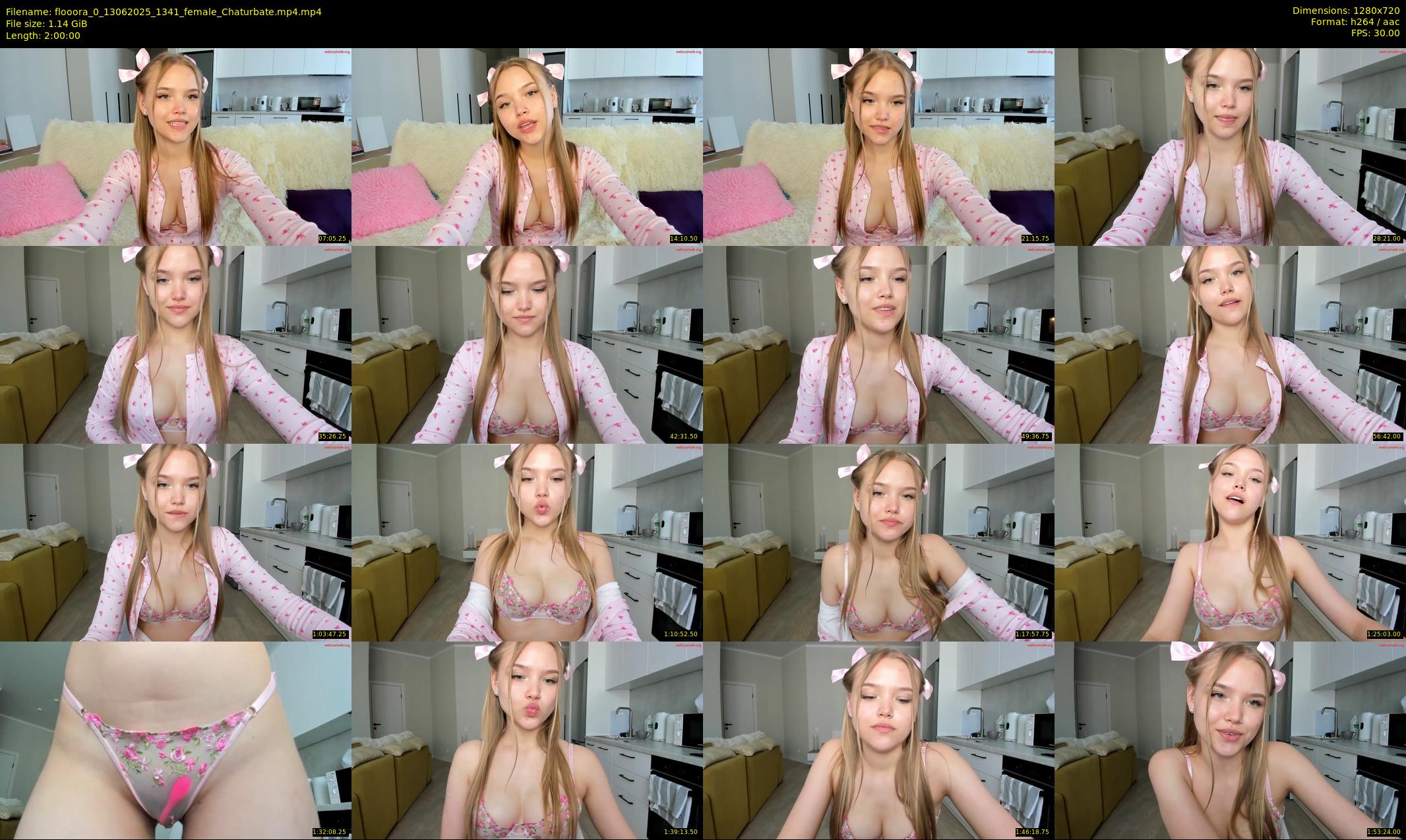 flooora_0 — 120 minute Chaturbate couple cam show recording, 720p, Jun 13, 2025