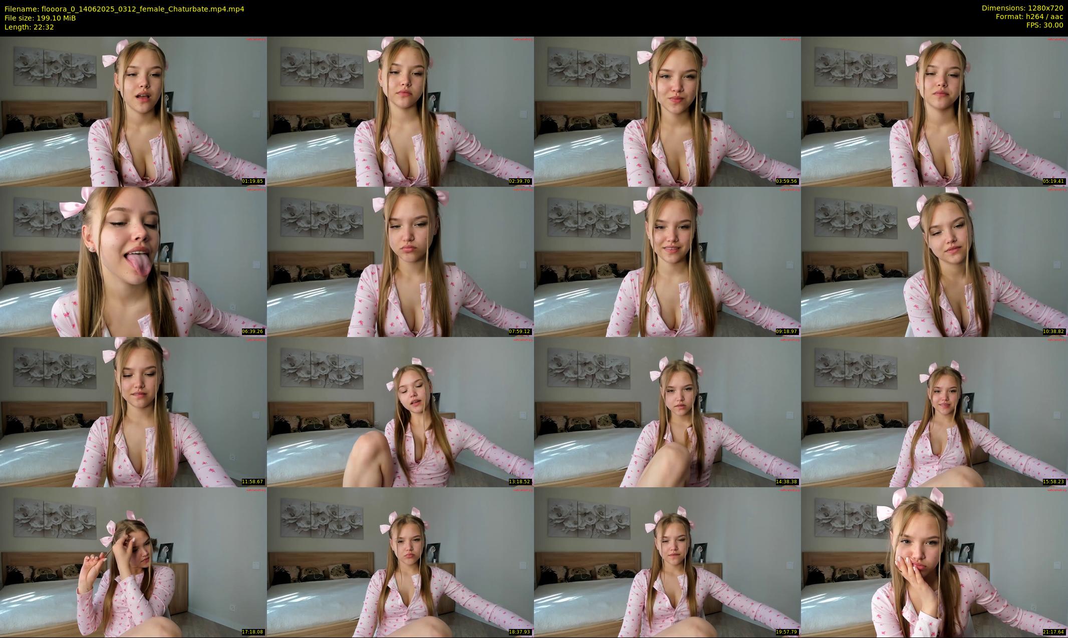 flooora_0 — 23 minute Chaturbate couple cam show recording, 720p, Jun 14, 2025