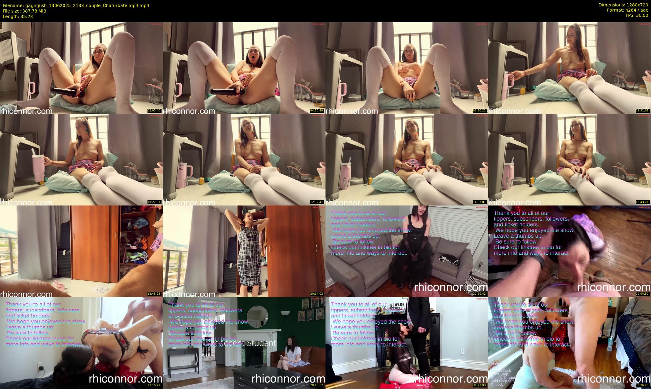 gagngush — 36 minute Chaturbate couple cam show recording, 720p, Jun 13, 2025