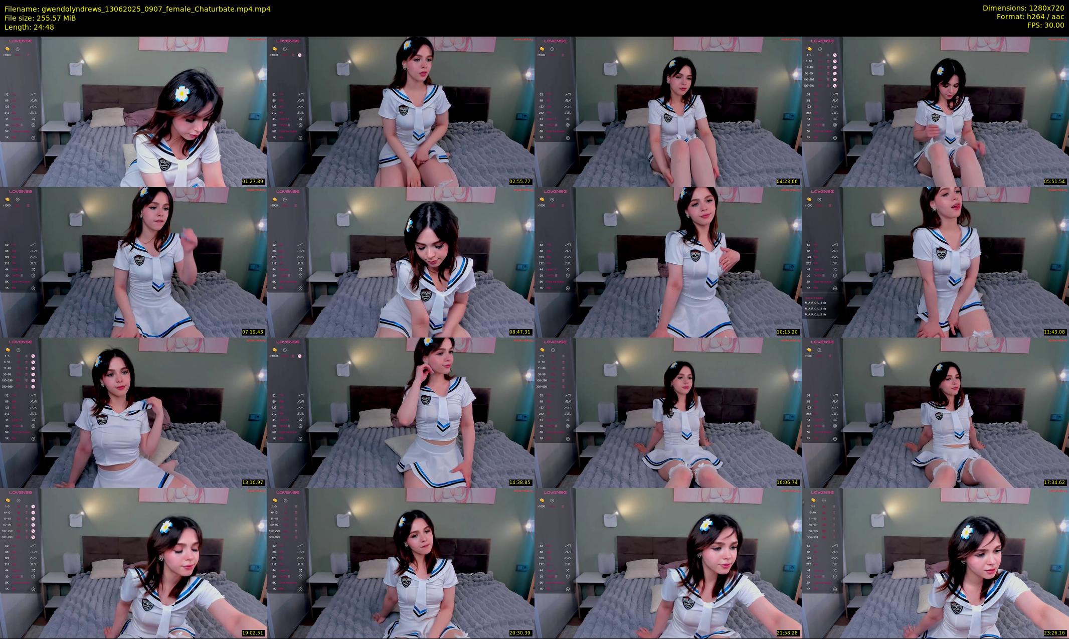 gwendolyndrews — 25 minute Chaturbate female cam show recording, 720p, Jun 13, 2025
