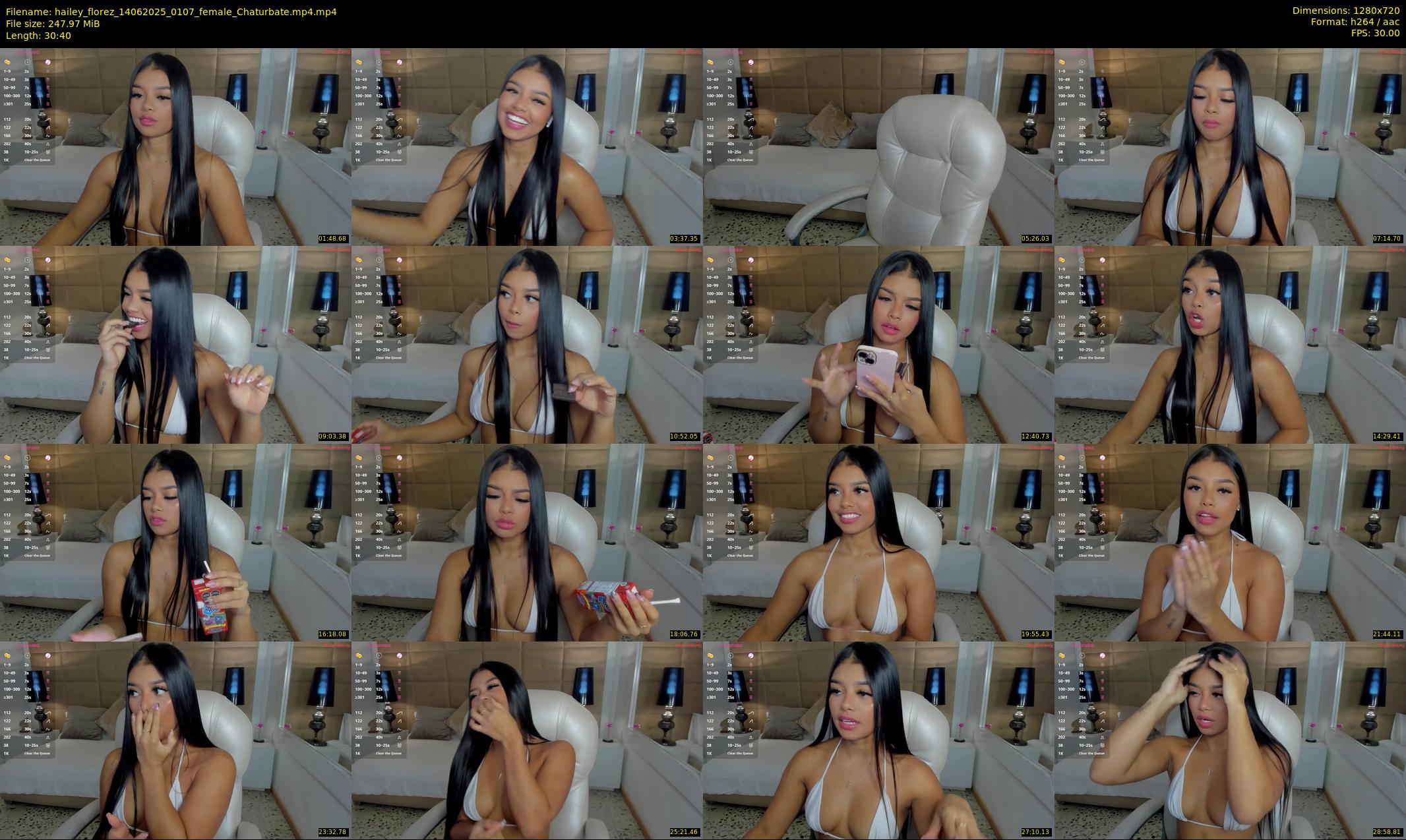 hailey_florez — 31 minute Chaturbate female cam show recording, 720p, Jun 14, 2025