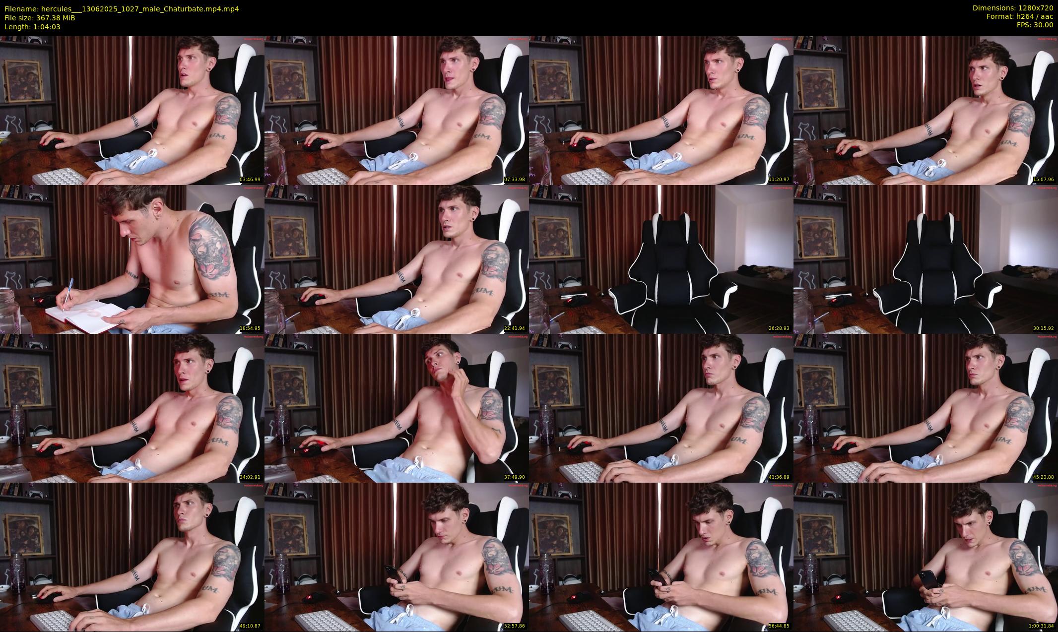hercules__ — 65 minute Chaturbate male cam show recording, 720p, Jun 13, 2025