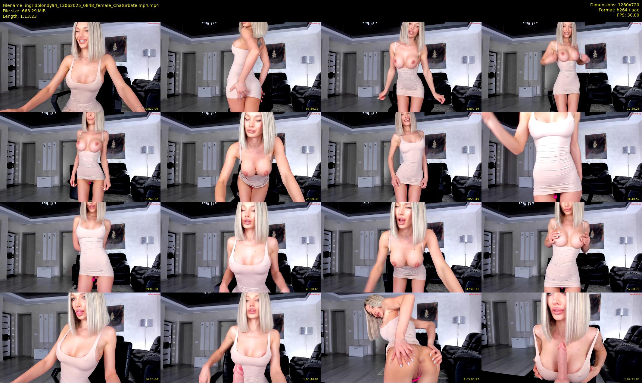 ingridblondy94 — 74 minute Chaturbate female cam show recording, 720p, Jun 13, 2025