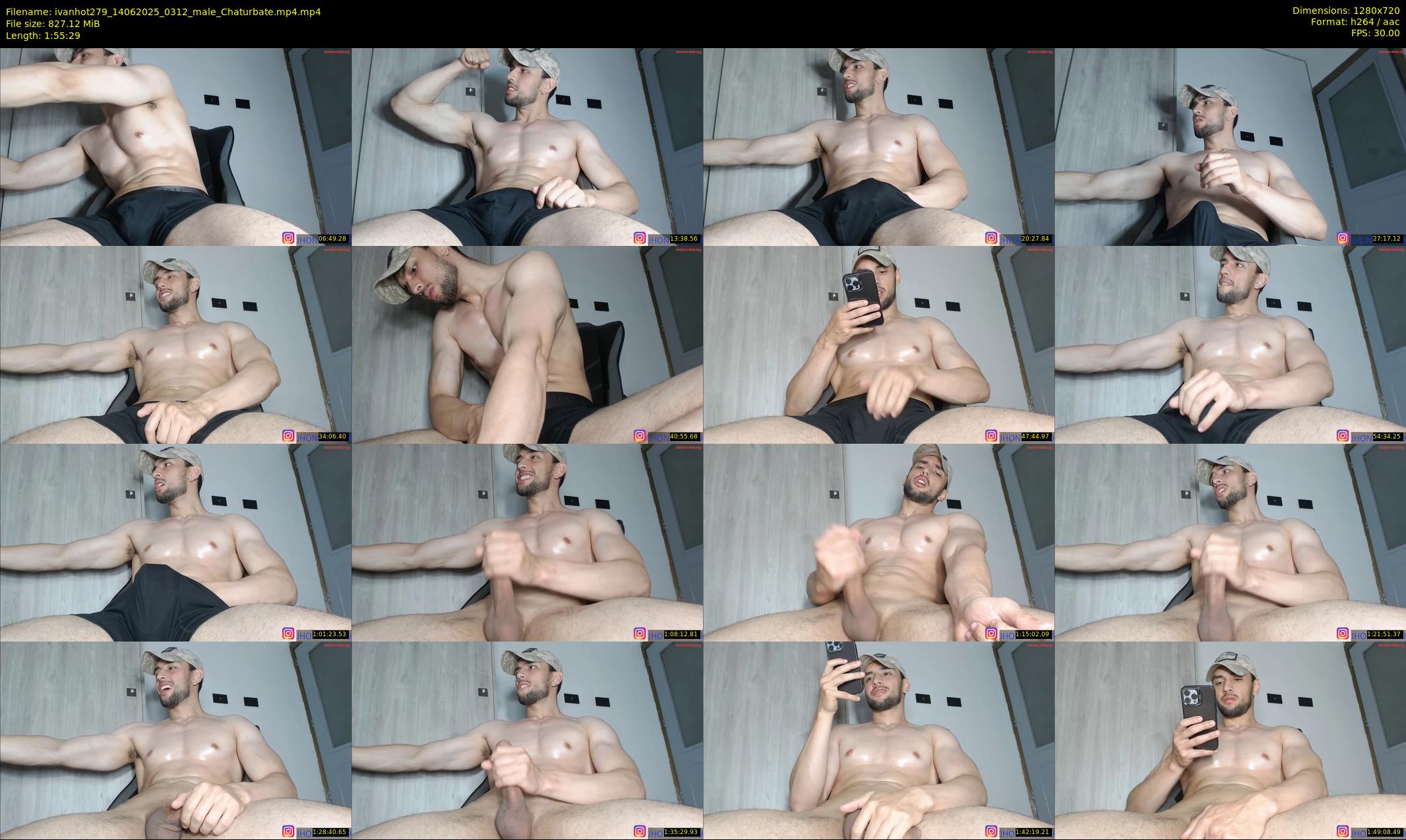 ivanhot279 — 116 minute Chaturbate male cam show recording, 720p, Jun 14, 2025