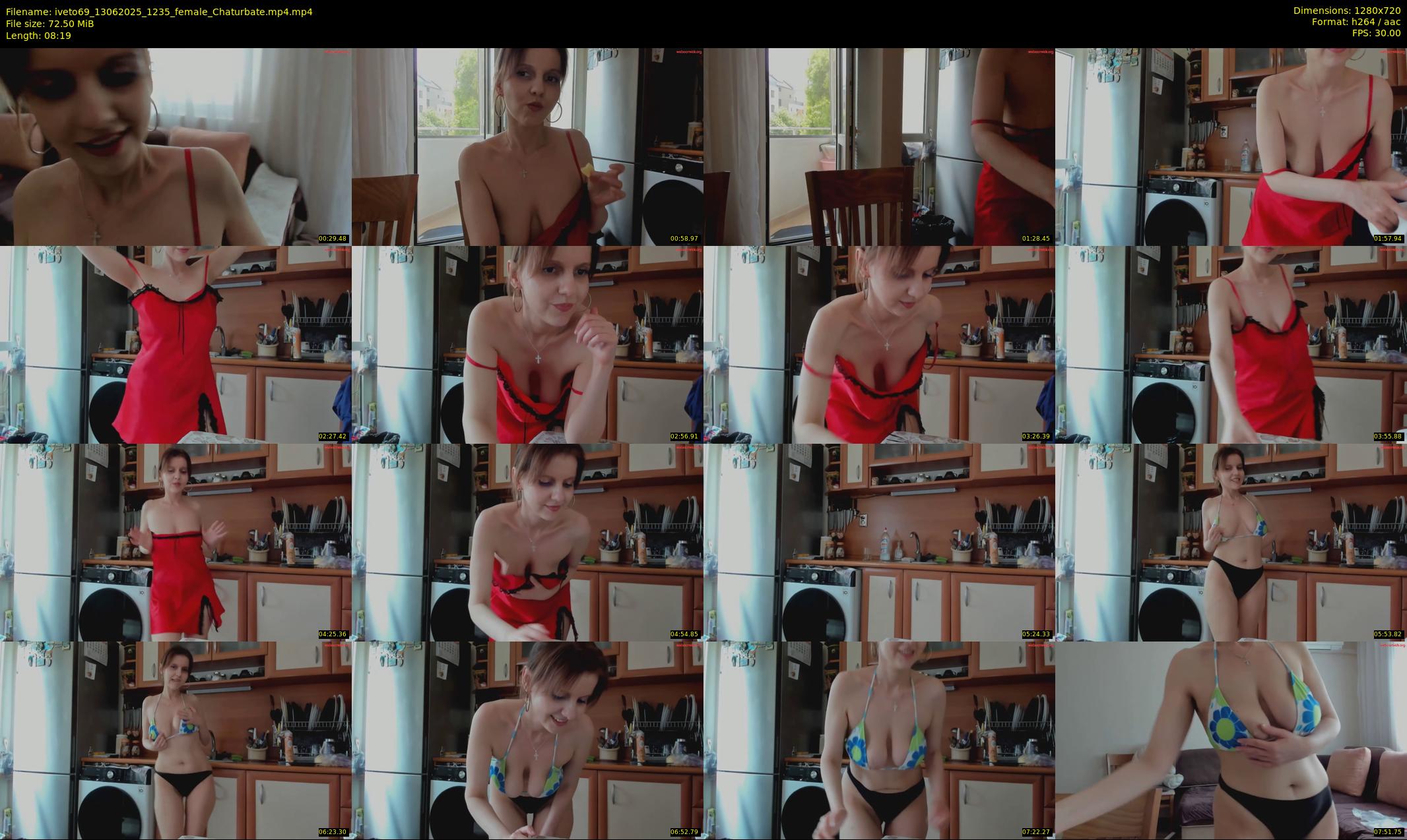 iveto69 — 9 minute Chaturbate female cam show recording, 720p, Jun 13, 2025