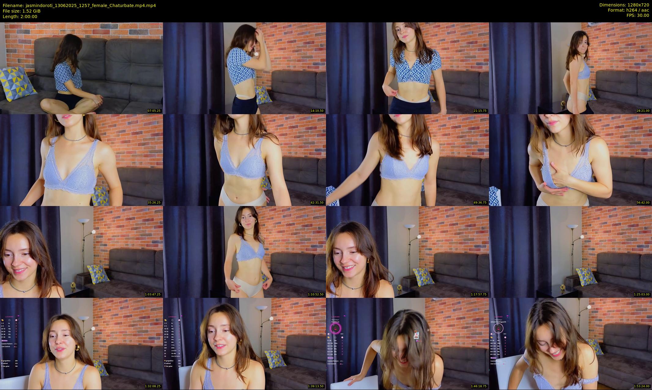 jasmindoroti — 120 minute Chaturbate female cam show recording, 720p, Jun 13, 2025