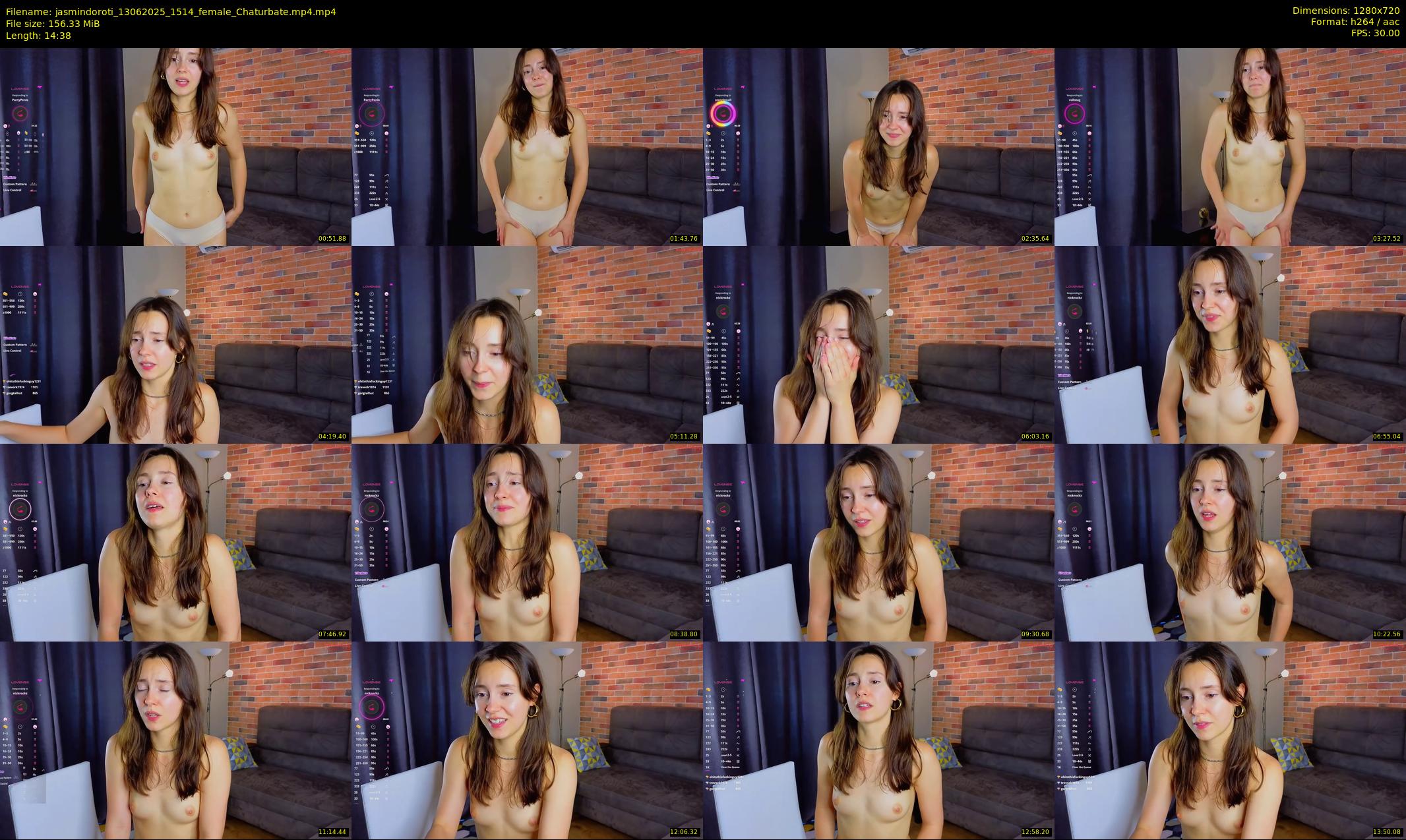 jasmindoroti — 15 minute Chaturbate female cam show recording, 720p, Jun 13, 2025