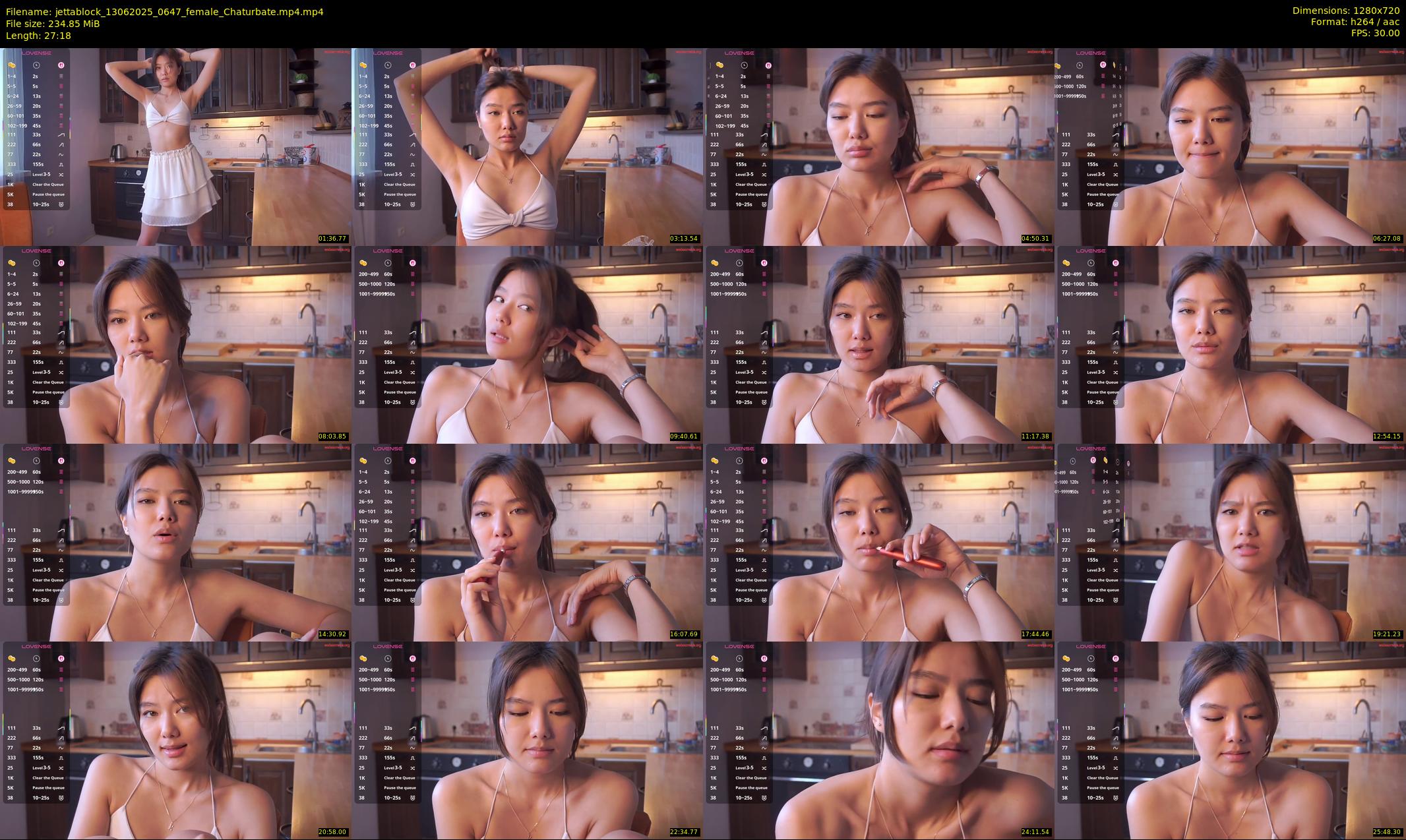 jettablock — 28 minute Chaturbate female cam show recording, 720p, Jun 13, 2025