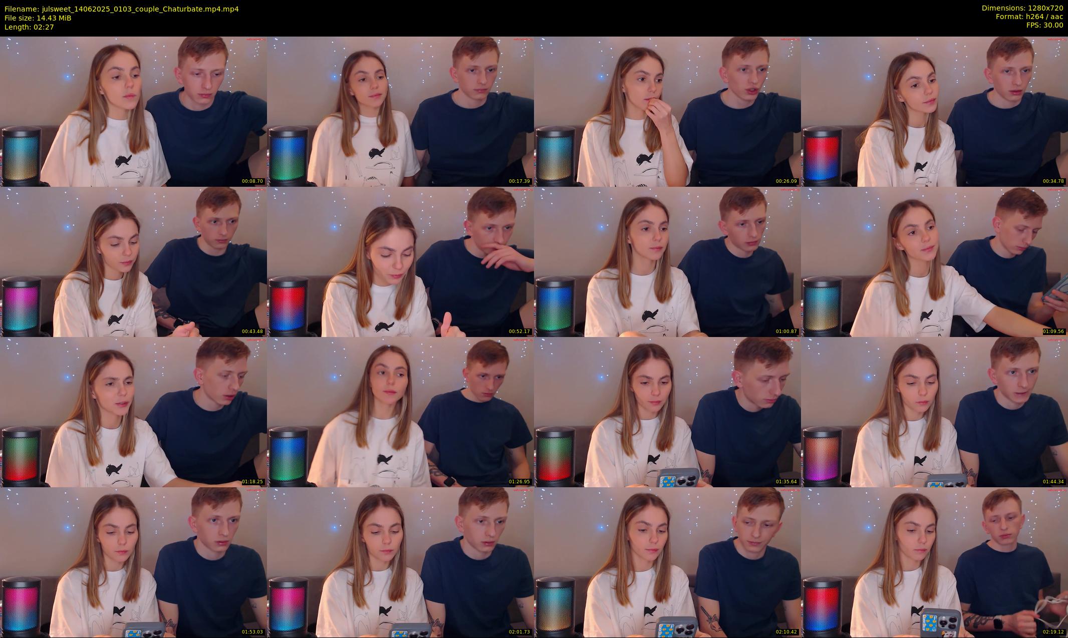 julsweet — 3 minute Chaturbate male cam show recording, 720p, Jun 14, 2025
