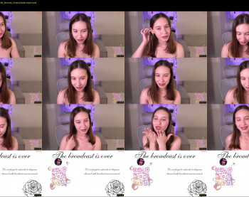 just_emmy — 5 minute Chaturbate female cam show recording, 720p, Jun 13, 2025