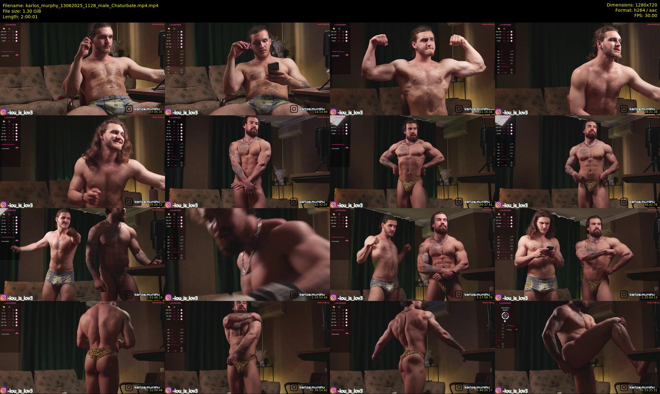 karlos_murphy — 121 minute Chaturbate male cam show recording, 720p, Jun 13, 2025