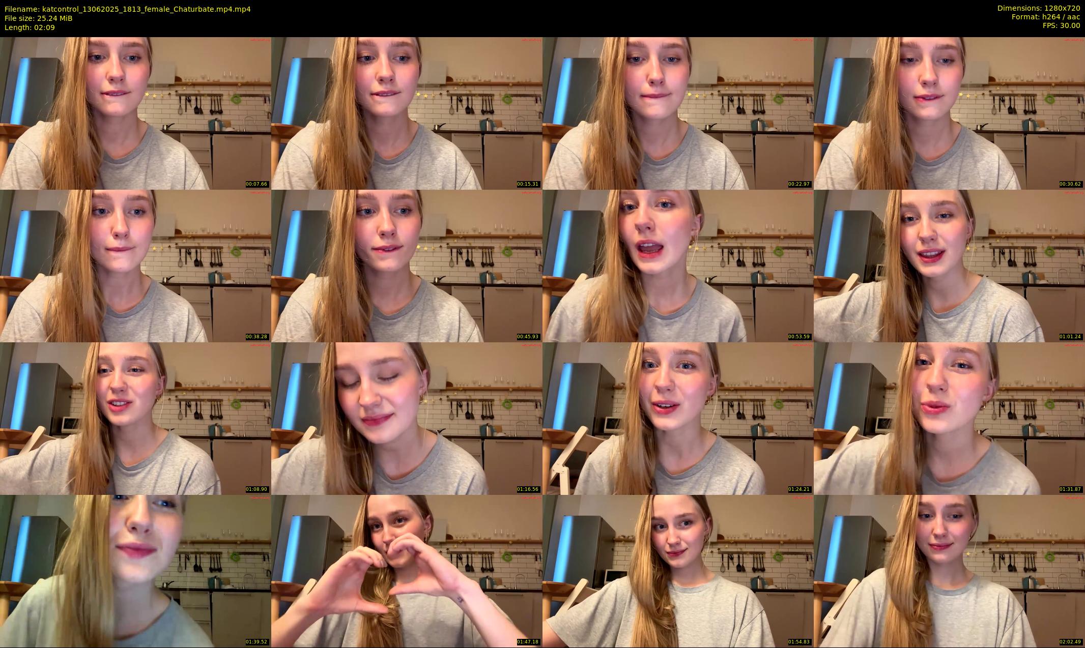 katcontrol — 3 minute Chaturbate female cam show recording, 720p, Jun 13, 2025