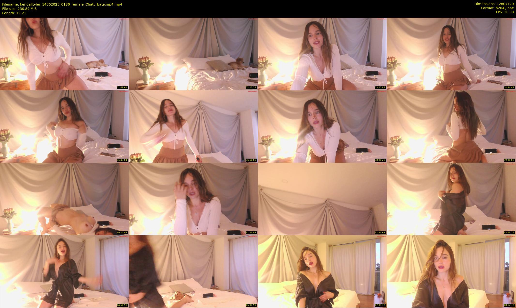 kendalltyler — 20 minute Chaturbate female cam show recording, 720p, Jun 14, 2025
