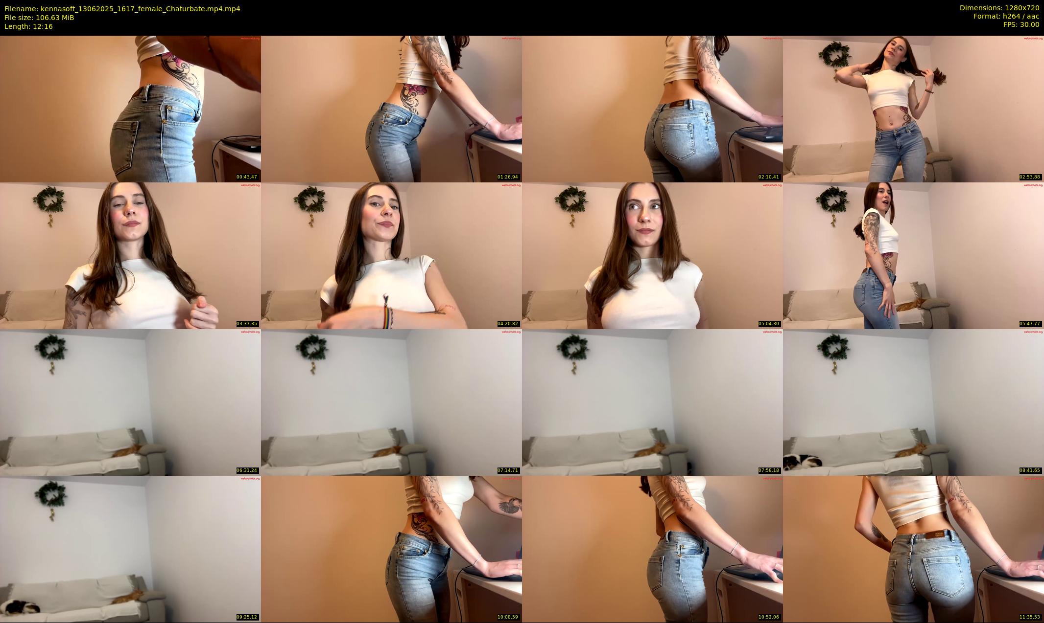 kennasoft — 13 minute Chaturbate female cam show recording, 720p, Jun 13, 2025