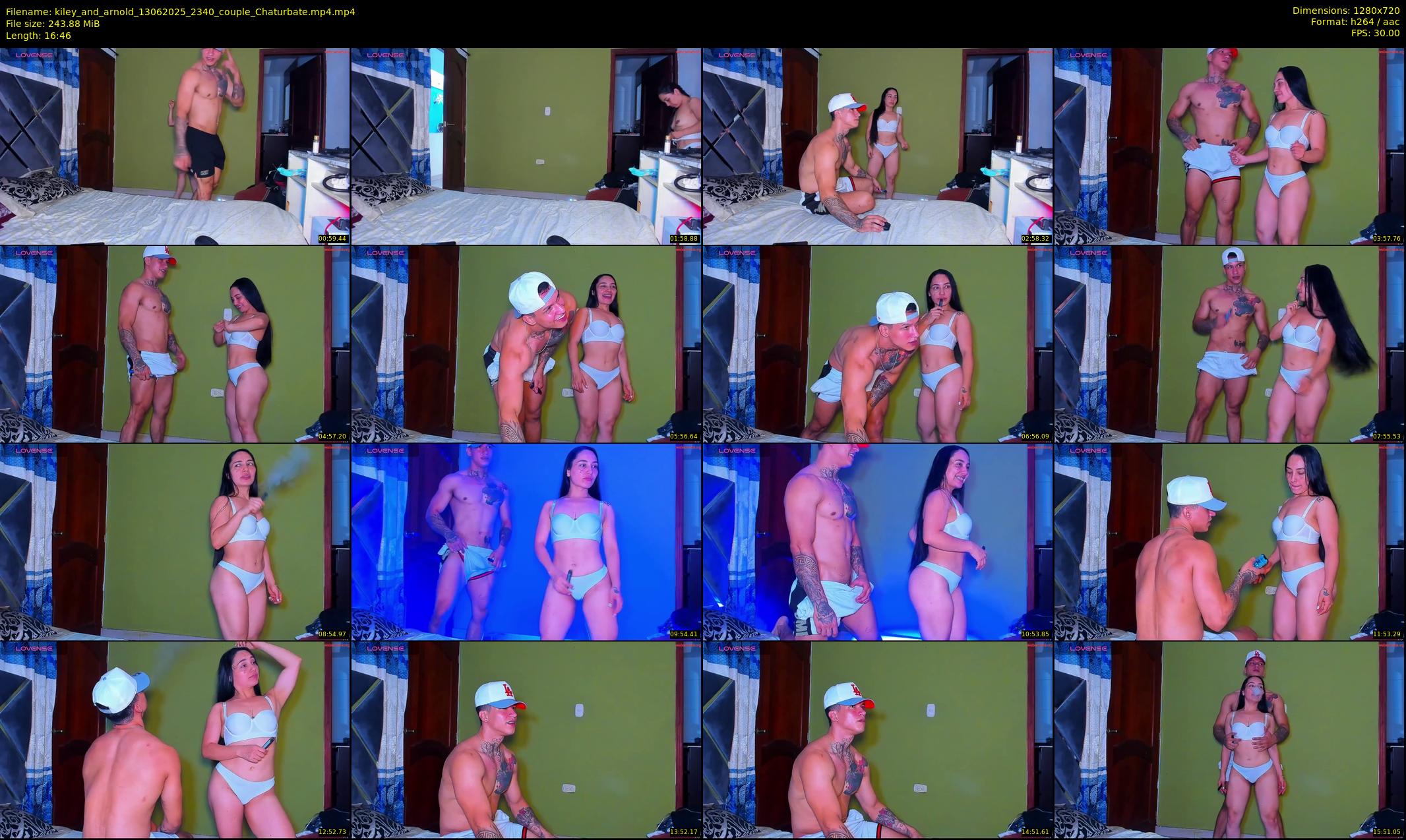 kiley_and_arnold — 17 minute Chaturbate couple cam show recording, 720p, Jun 13, 2025