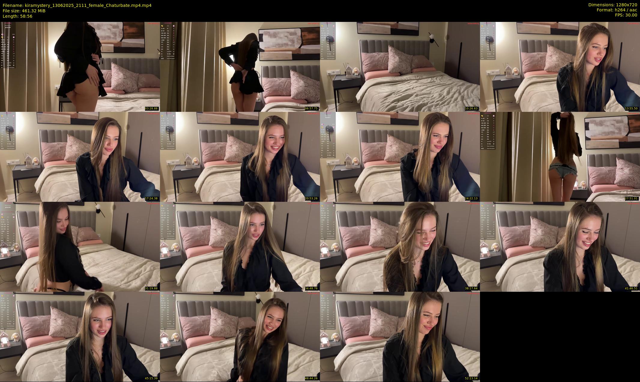 kiramystery — 59 minute Chaturbate female cam show recording, 720p, Jun 13, 2025