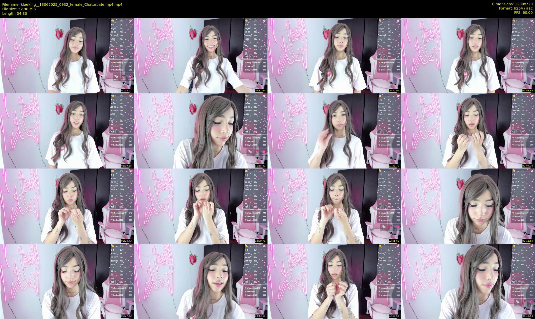 kloeking_ — 5 minute Chaturbate female cam show recording, 720p, Jun 13, 2025