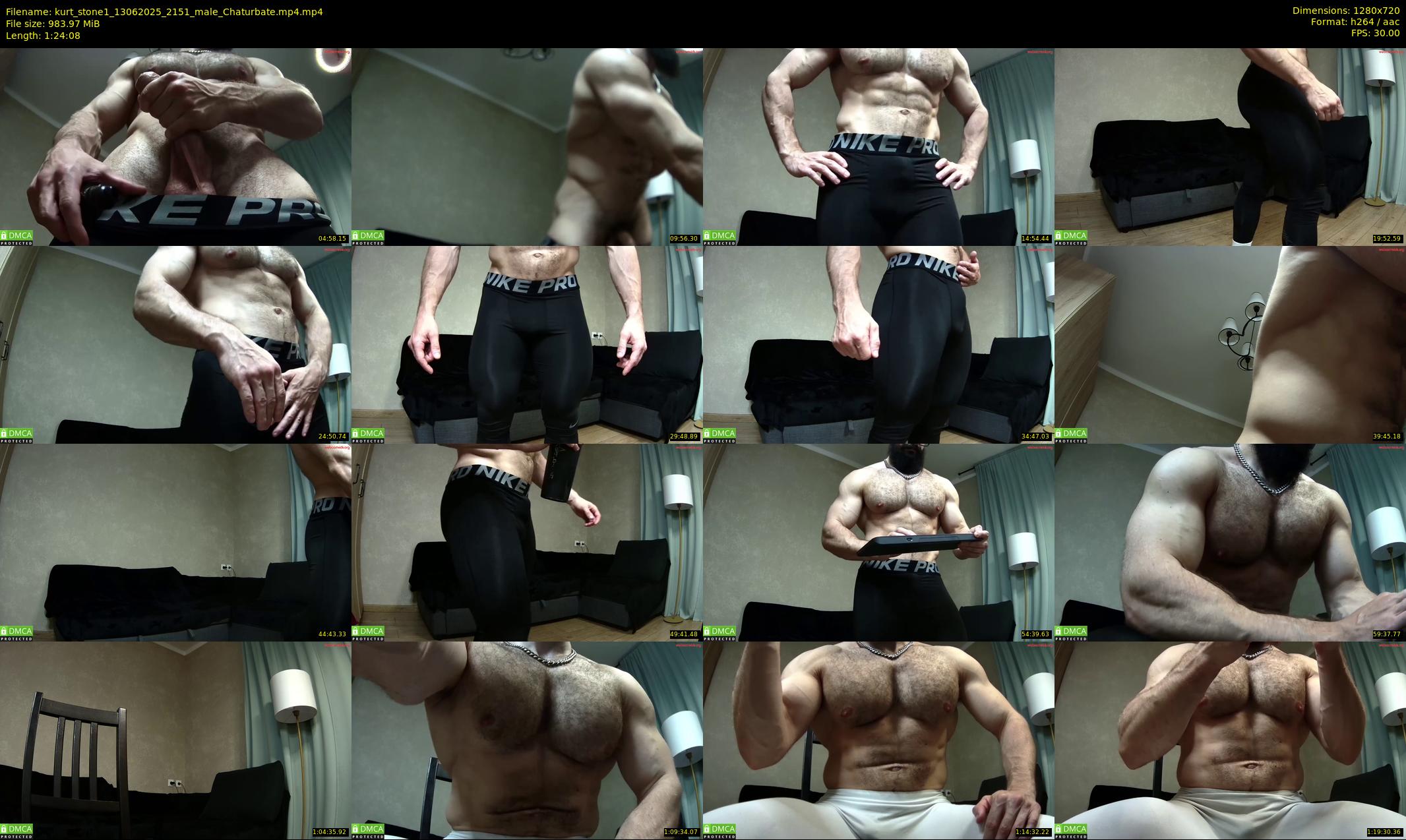 kurt_stone1 — 85 minute Chaturbate male cam show recording, 720p, Jun 13, 2025