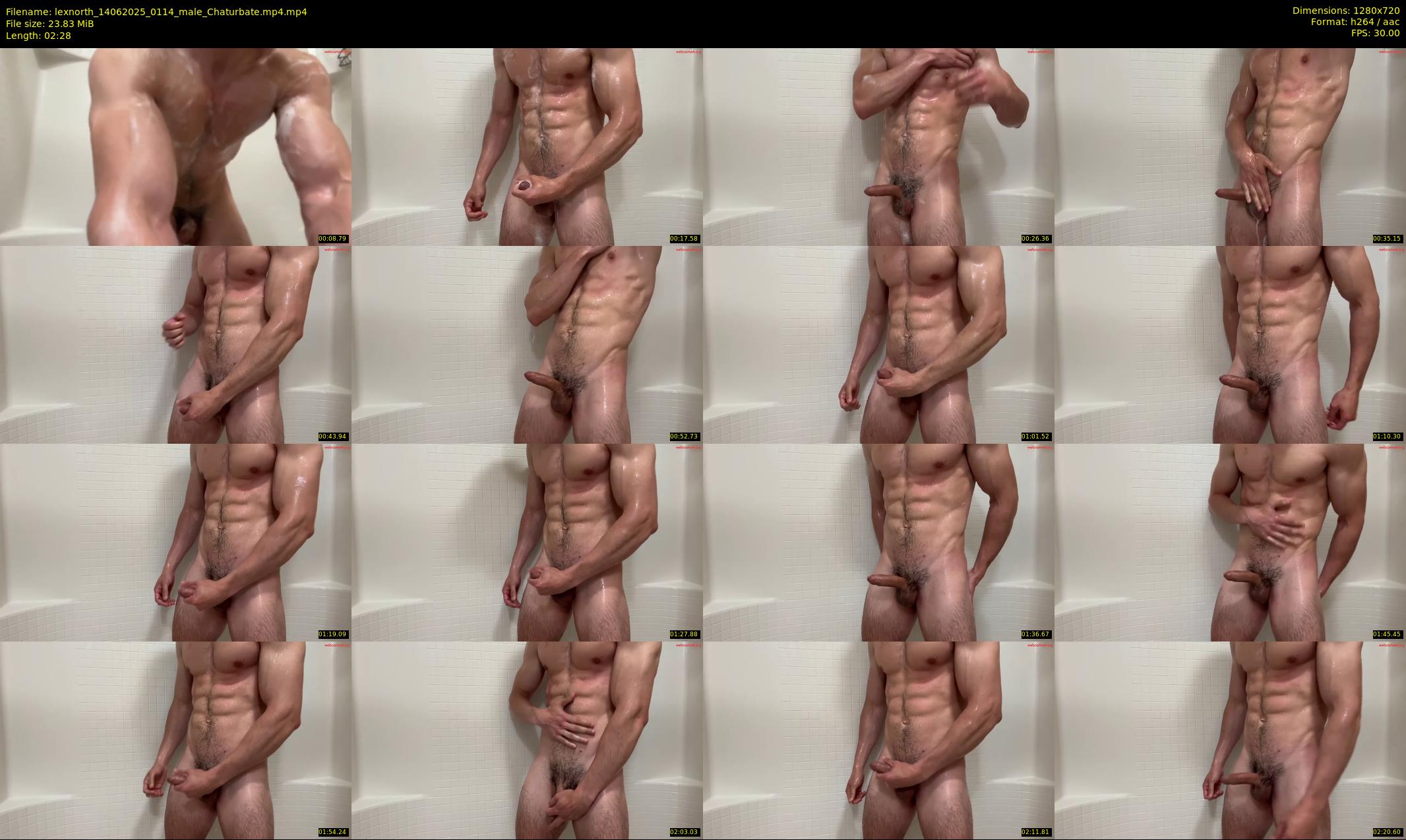 lexnorth — 3 minute Chaturbate male cam show recording, 720p, Jun 14, 2025