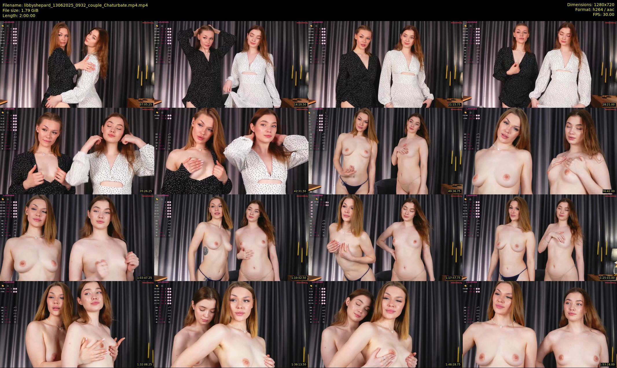 libbyshepard — 120 minute Chaturbate female cam show recording, 720p, Jun 13, 2025