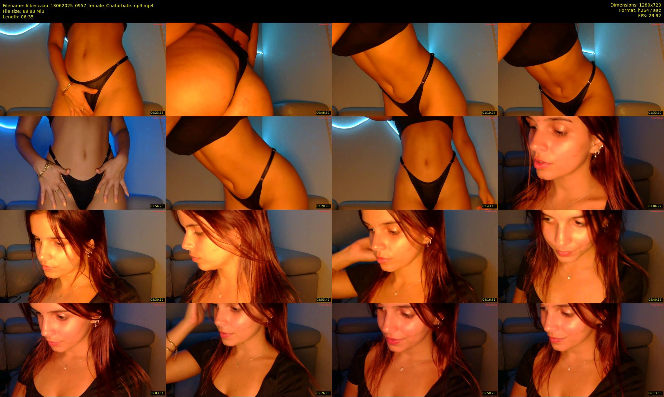 lilbeccaxo — 7 minute Chaturbate female cam show recording, 720p, Jun 13, 2025