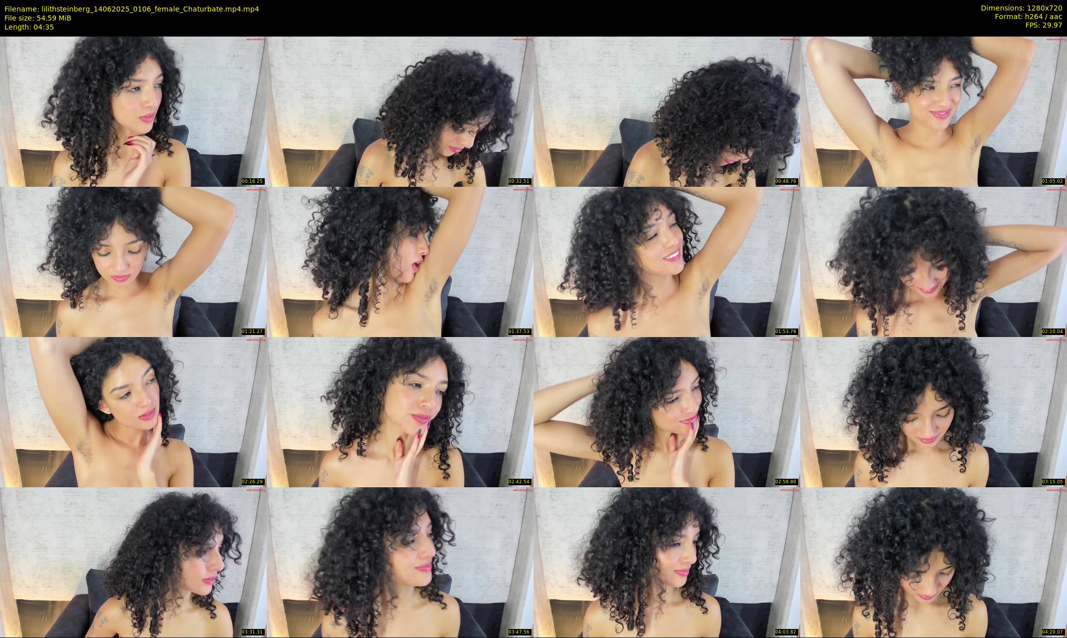 lilithsteinberg — 5 minute Chaturbate female cam show recording, 720p, Jun 14, 2025