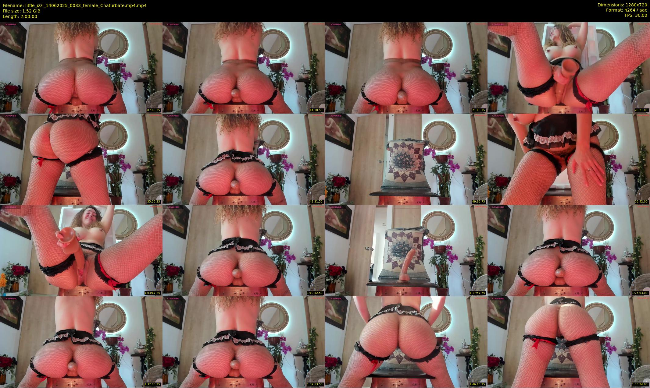 little_izzi — 120 minute Chaturbate female cam show recording, 720p, Jun 14, 2025