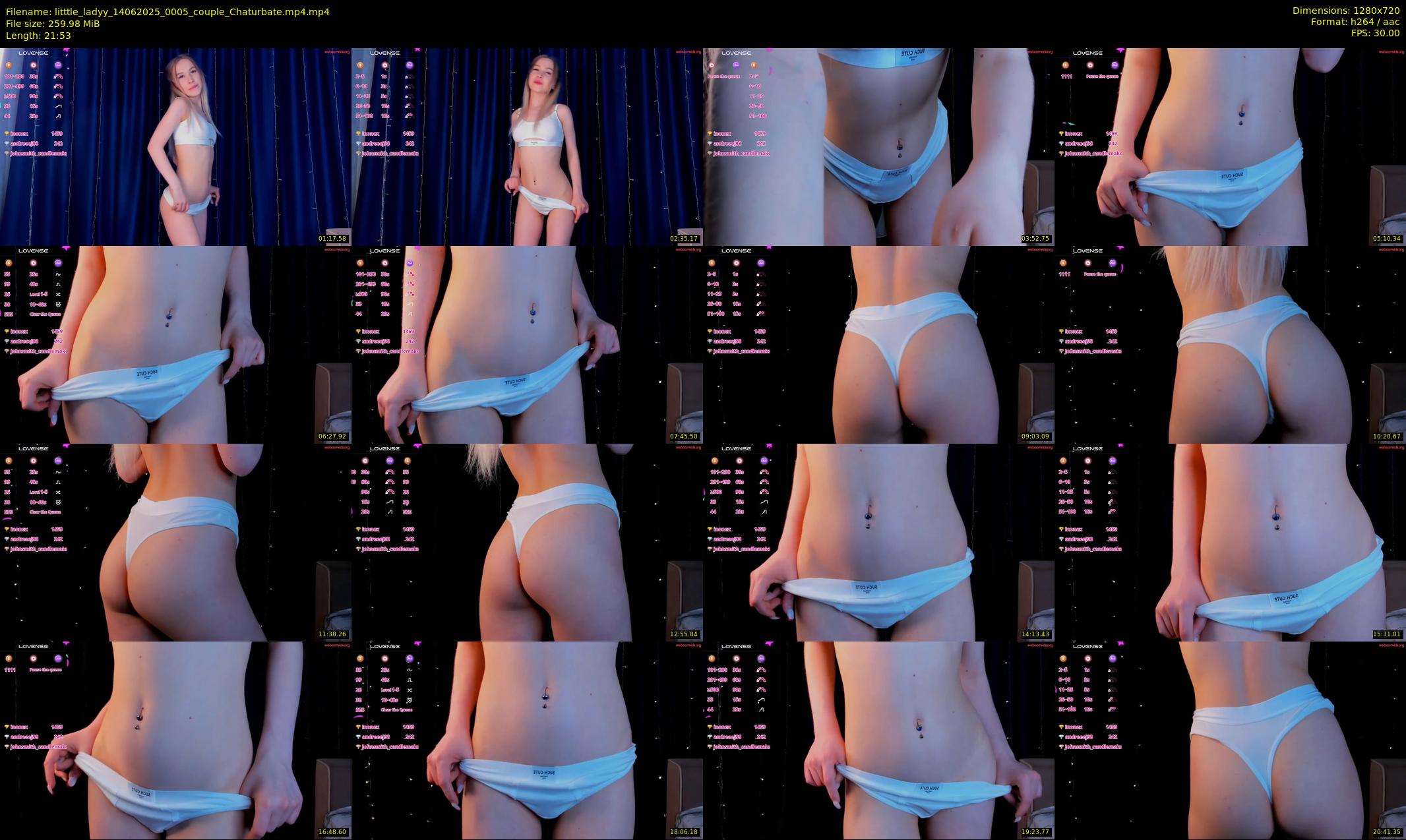litttle_ladyy — 22 minute Chaturbate female cam show recording, 720p, Jun 14, 2025