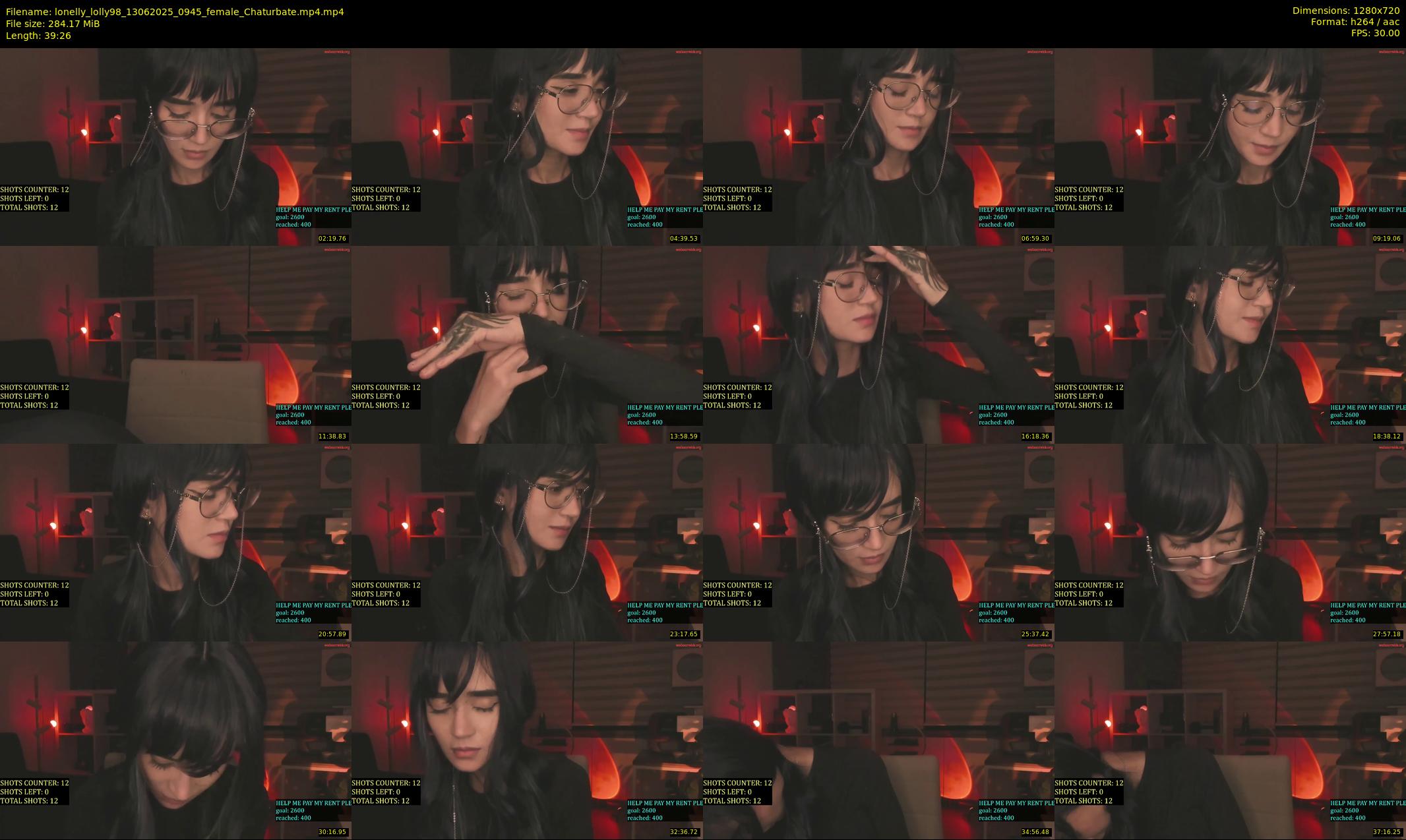 lonelly_lolly98 — 40 minute Chaturbate female cam show recording, 720p, Jun 13, 2025