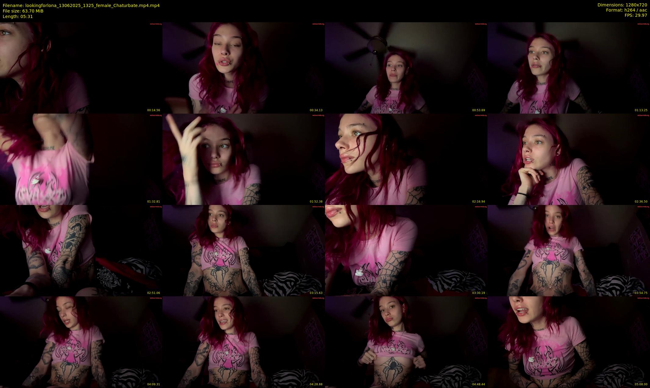 lookingforlona — 6 minute Chaturbate female cam show recording, 720p, Jun 13, 2025