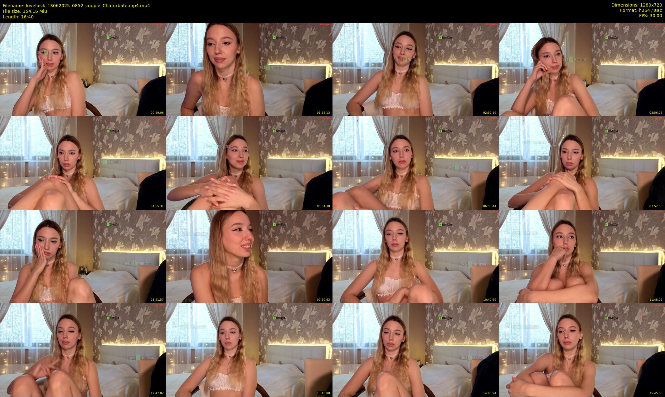 lovelusik — 17 minute Chaturbate couple cam show recording, 720p, Jun 13, 2025