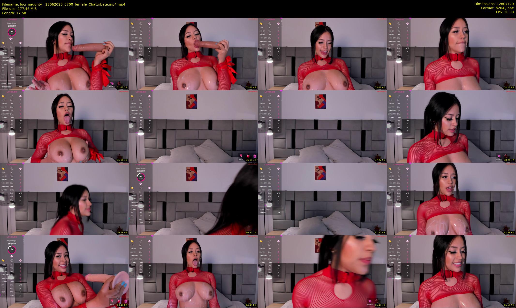 luci_naughty_ — 18 minute Chaturbate female cam show recording, 720p, Jun 13, 2025