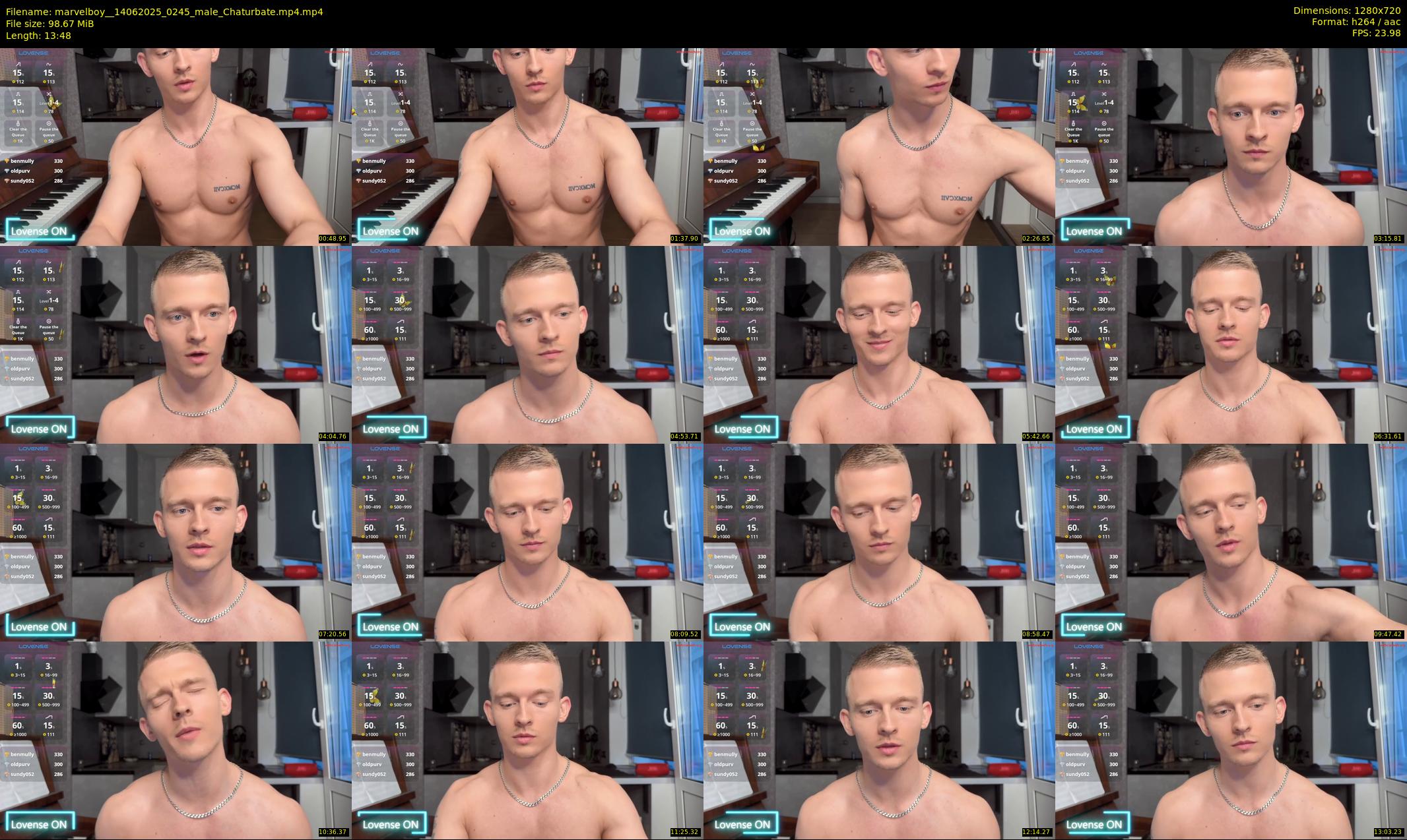 marvelboy_ — 14 minute Chaturbate male cam show recording, 720p, Jun 14, 2025
