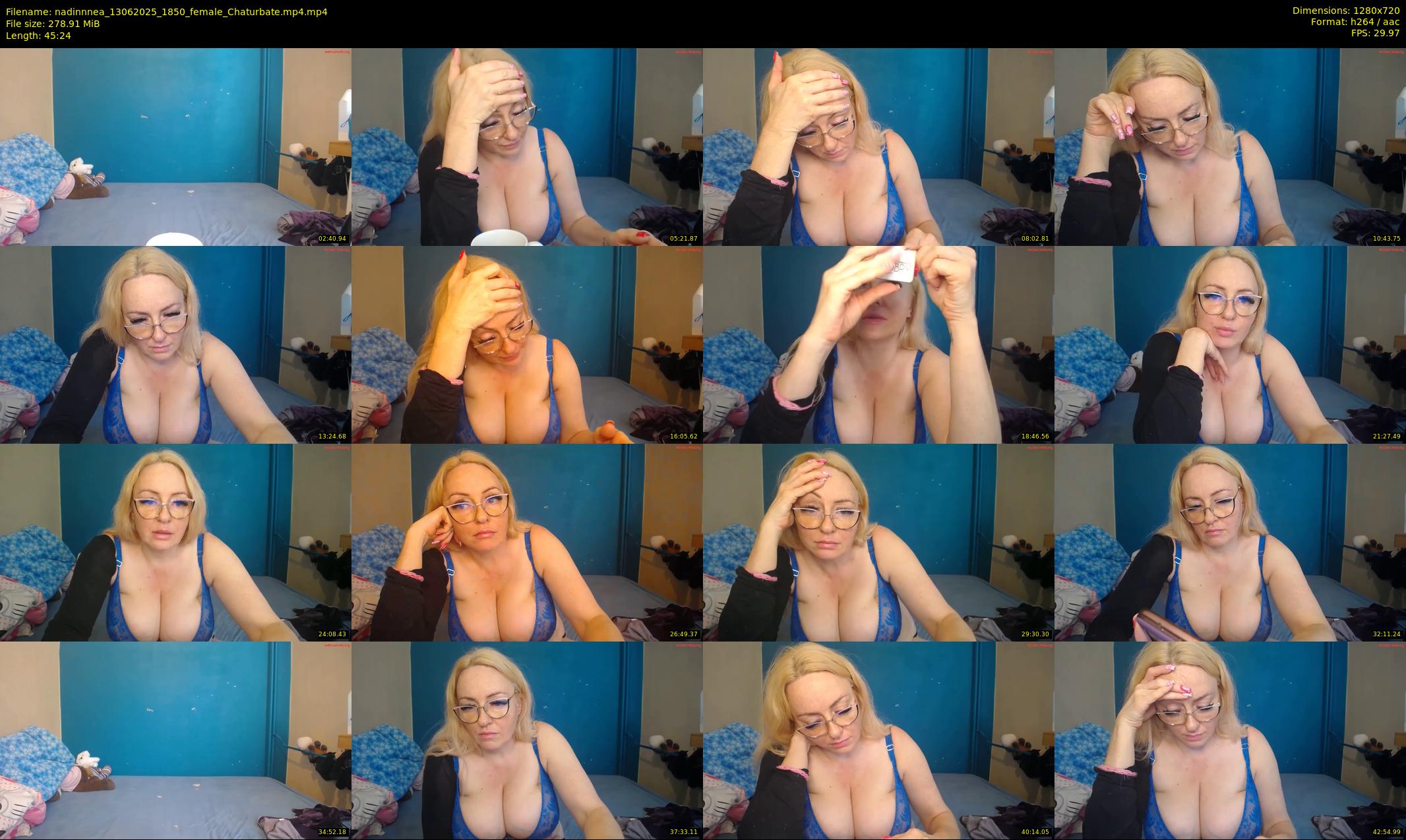 nadinnnea — 46 minute Chaturbate female cam show recording, 720p, Jun 13, 2025