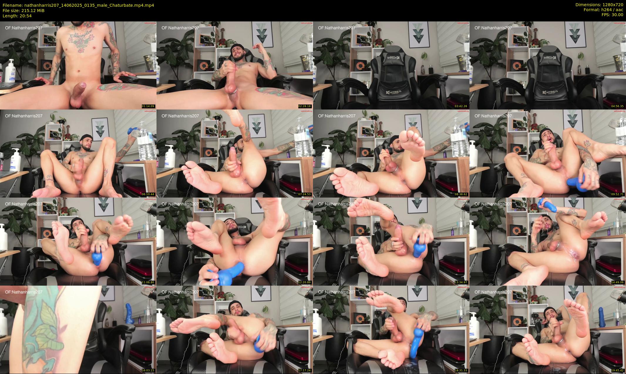 nathanharris207 — 21 minute Chaturbate male cam show recording, 720p, Jun 14, 2025