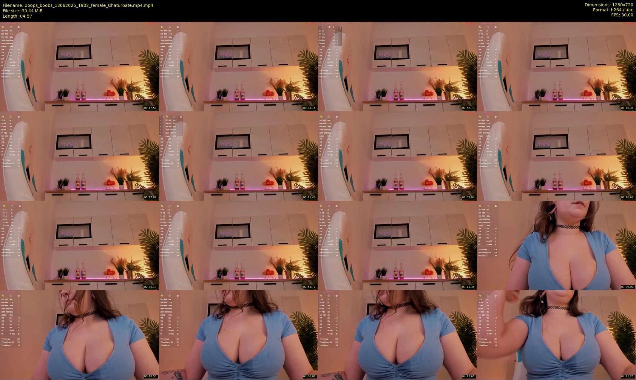 ooops_boobs — 5 minute Chaturbate female cam show recording, 720p, Jun 13, 2025