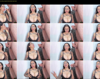 paolaanddaniel — 15 minute Chaturbate couple cam show recording, 720p, Jun 13, 2025